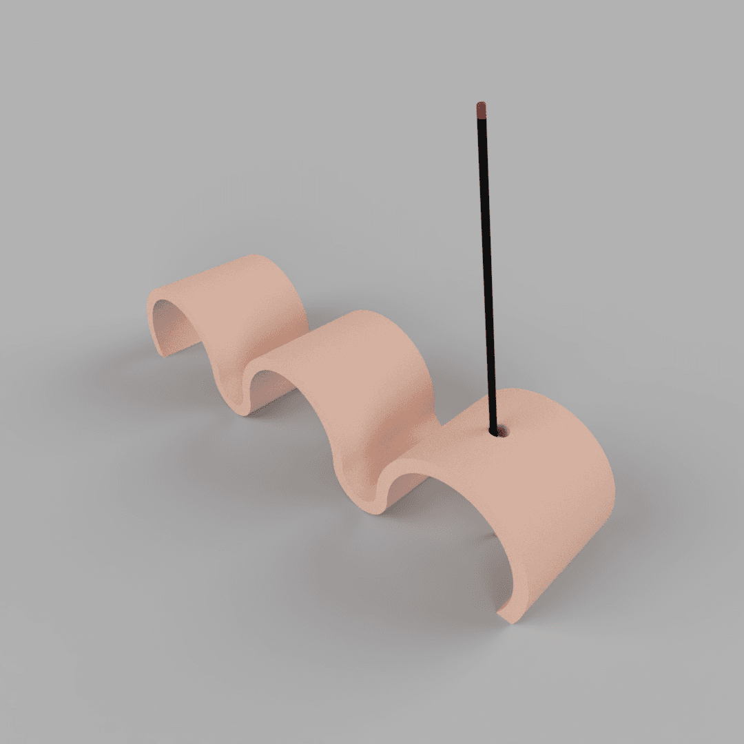 incense holder 3d model