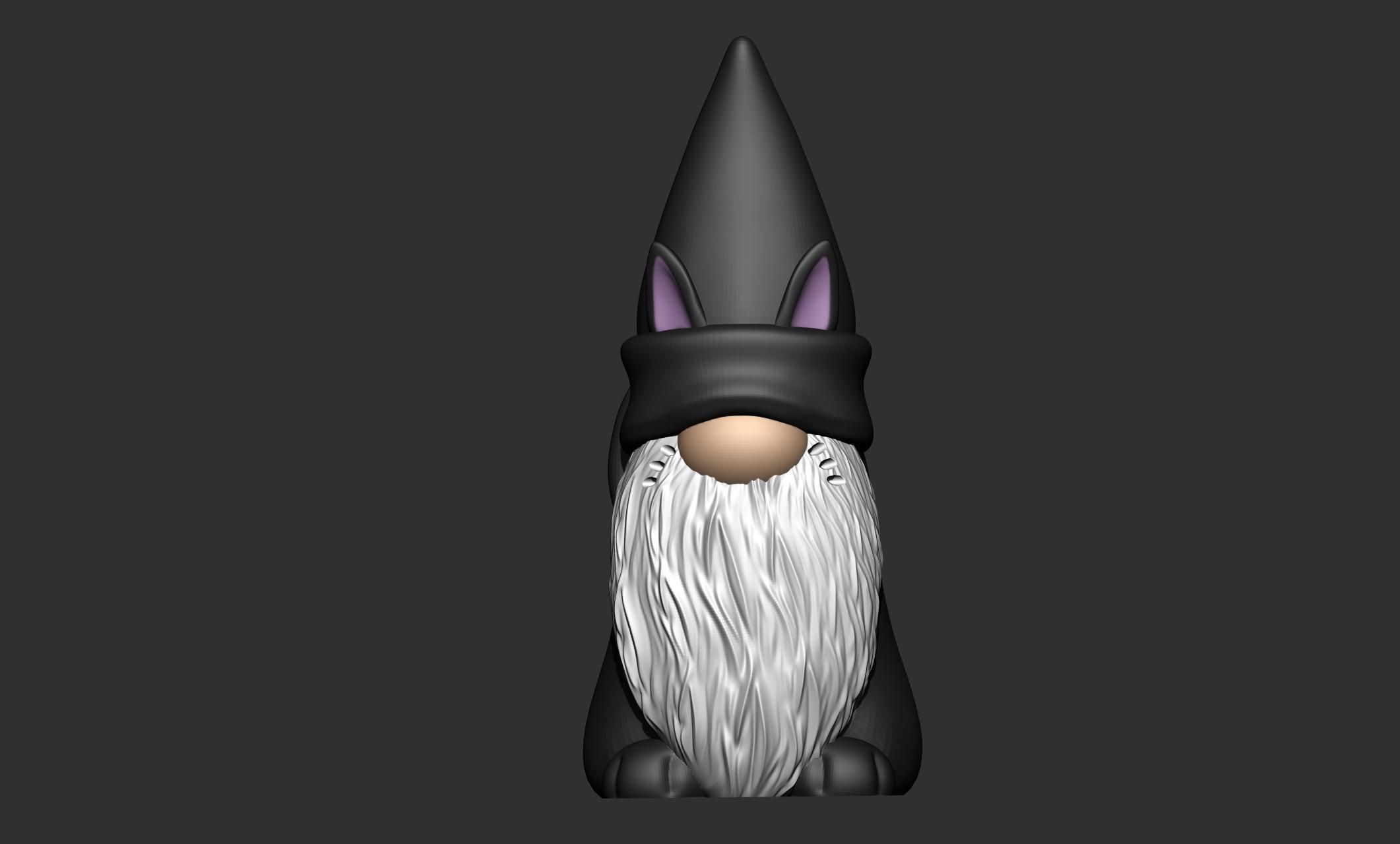 Black Cat Gonk 3d model