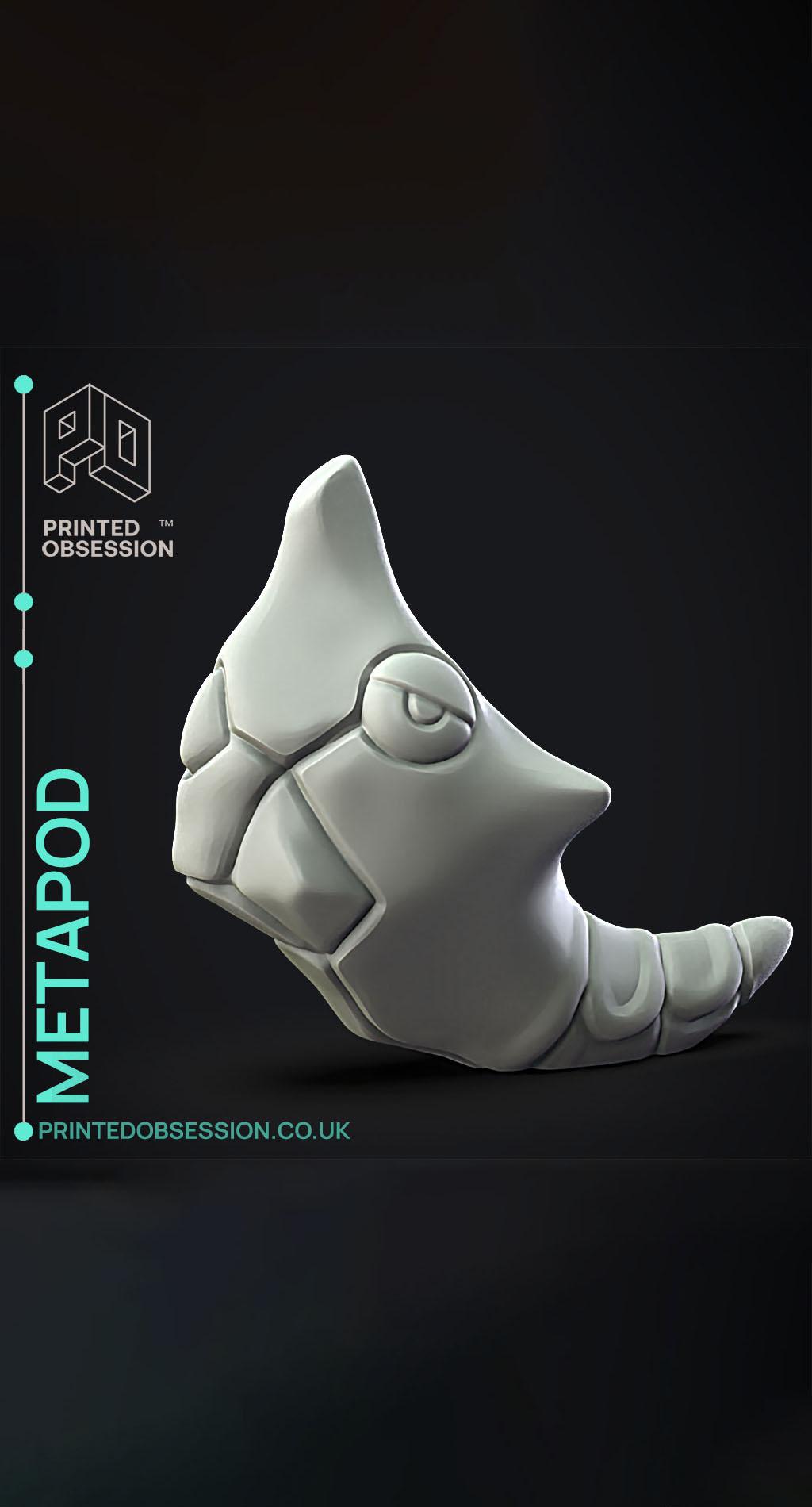 Metapod - Pokemon - Fan Art 3d model