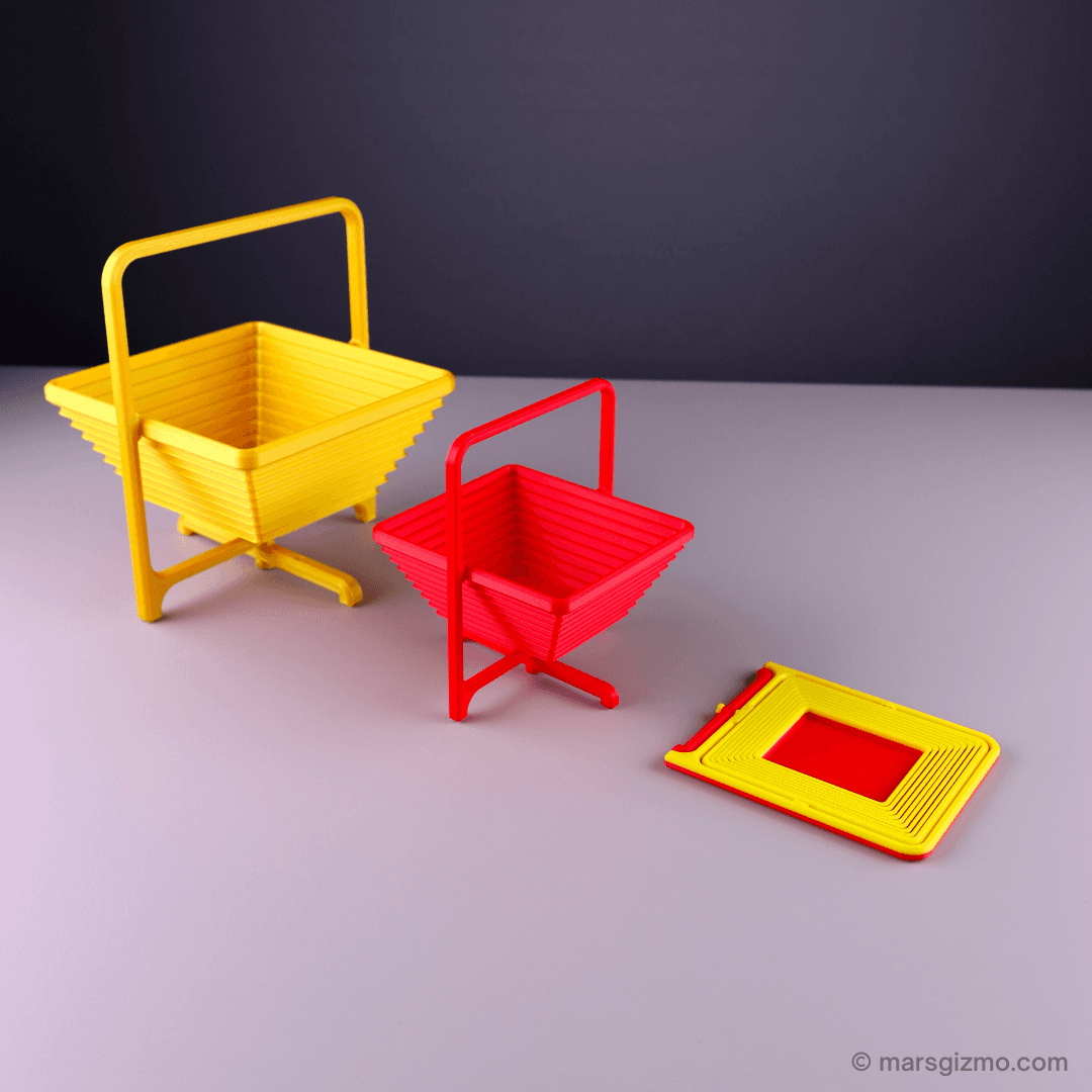 Collapsible Basket  - Check it in my video:
https://youtu.be/VeeCvpzoCOA

My website: https://www.marsgizmo.com - 3d model