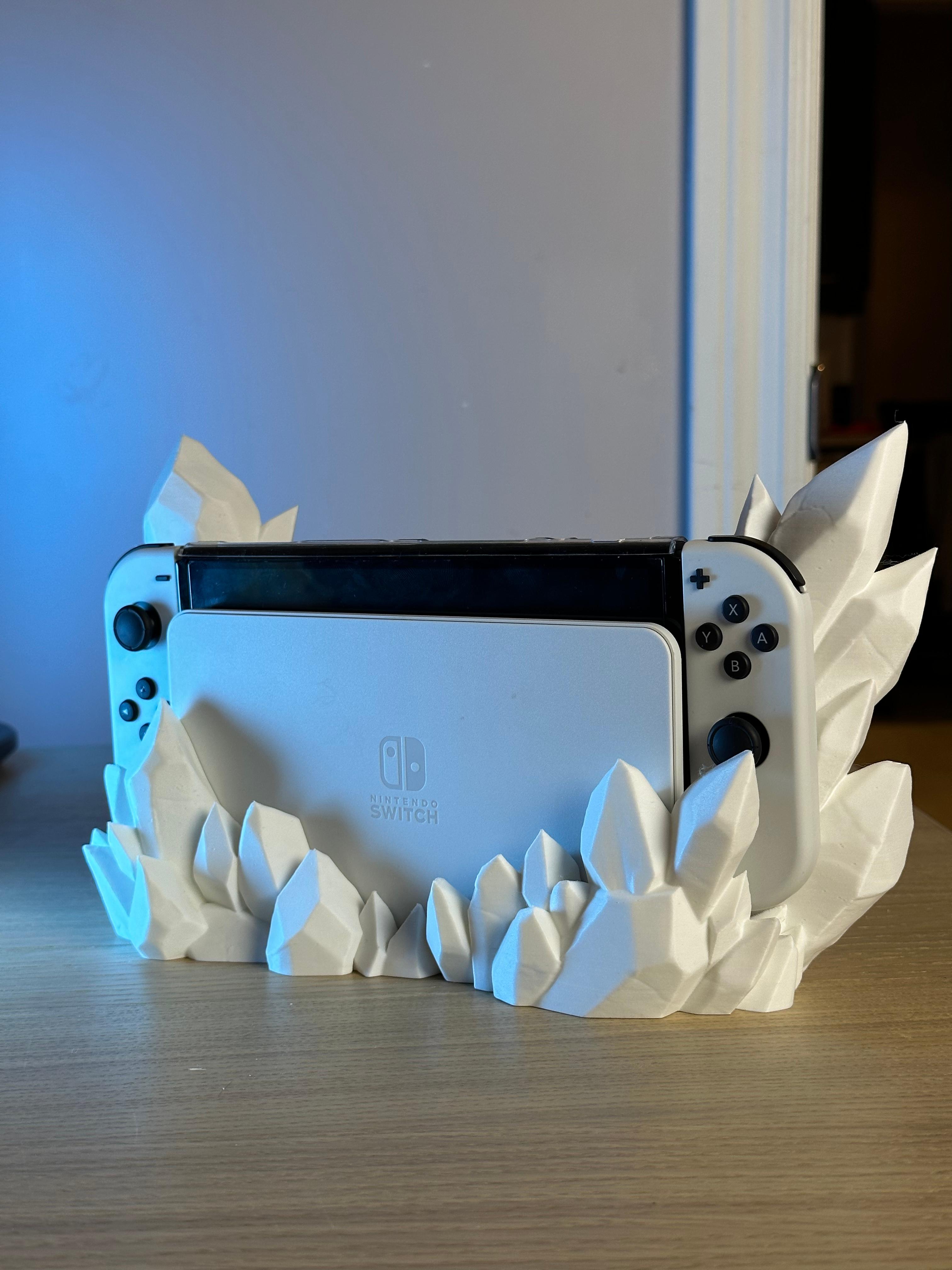 Nintendo Switch Crystal Dock - Classic and OLED Version 3d model