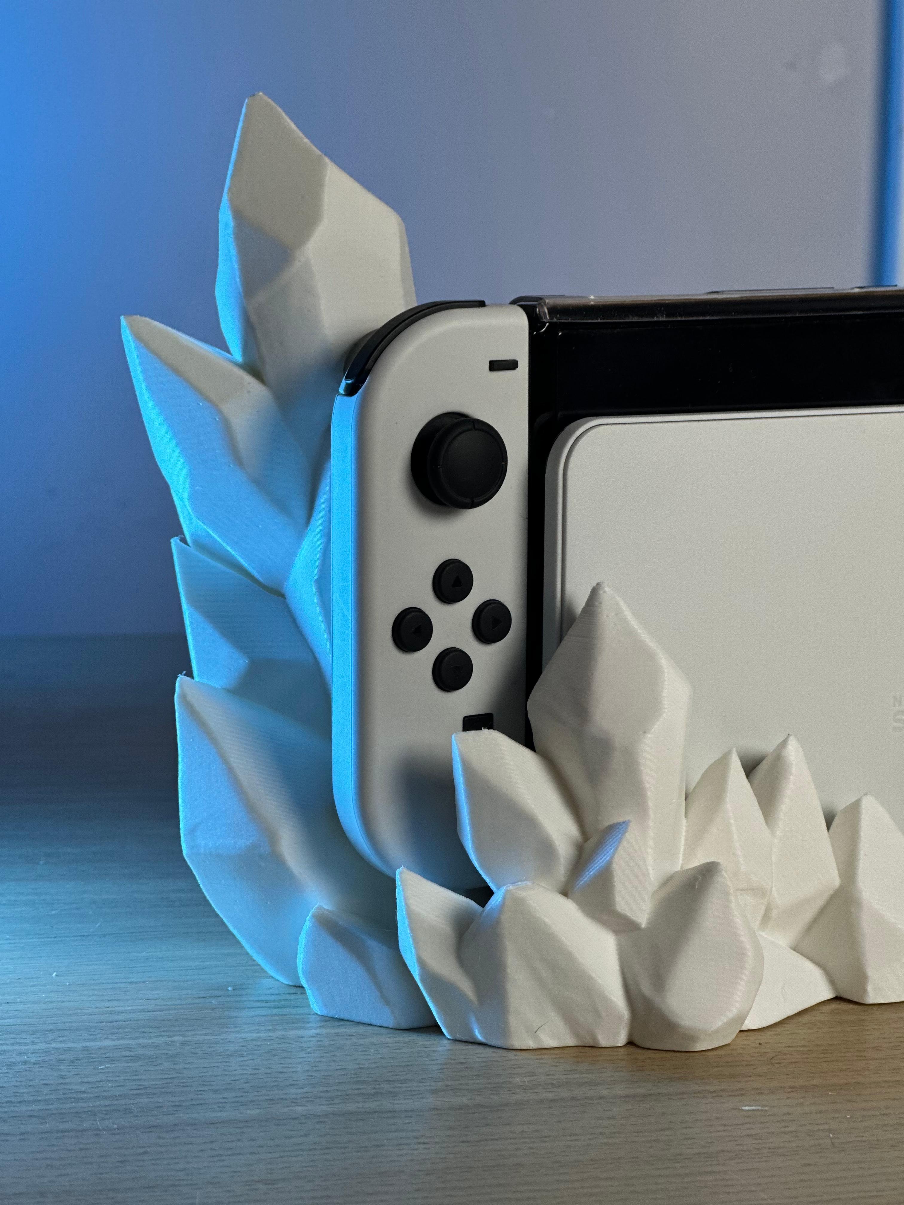 Nintendo Switch Crystal Dock - Classic and OLED Version 3d model