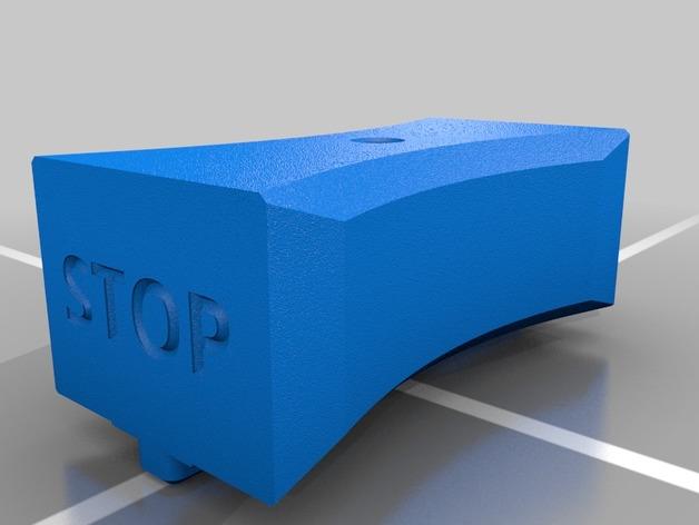 Fenceless Stop Block 3d model