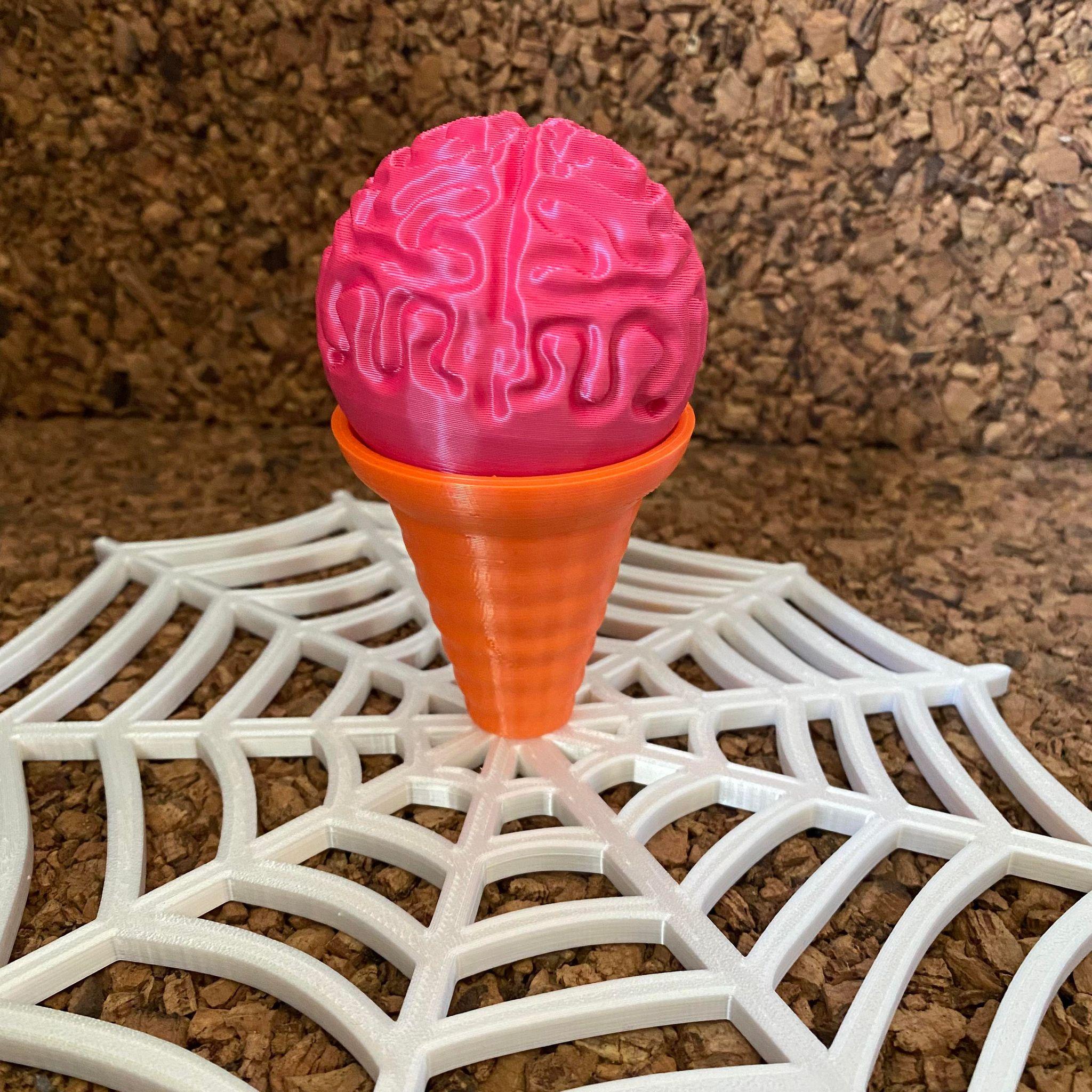 Ice cream Brain  3d model