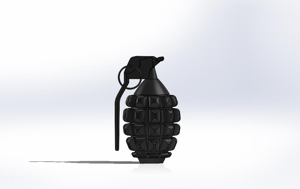 Hand grenade.STL 3d model