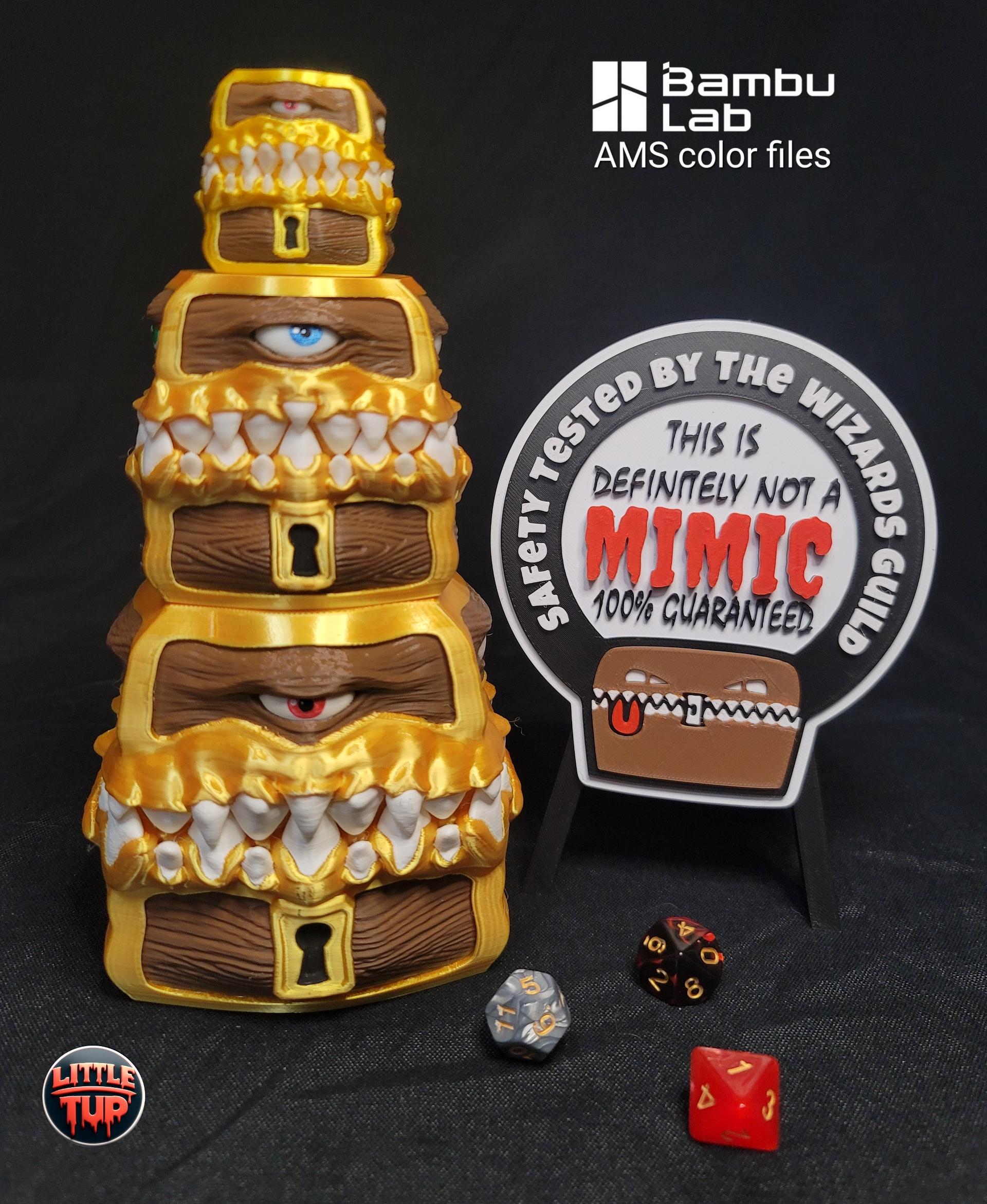  Mimic Box Dice jail  3d model