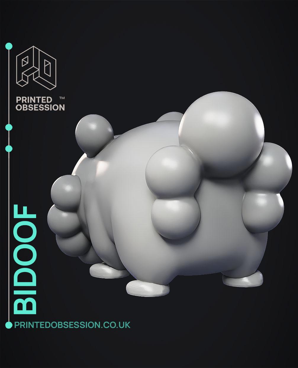 Bidoof - Pokemon - Fan Art 3d model