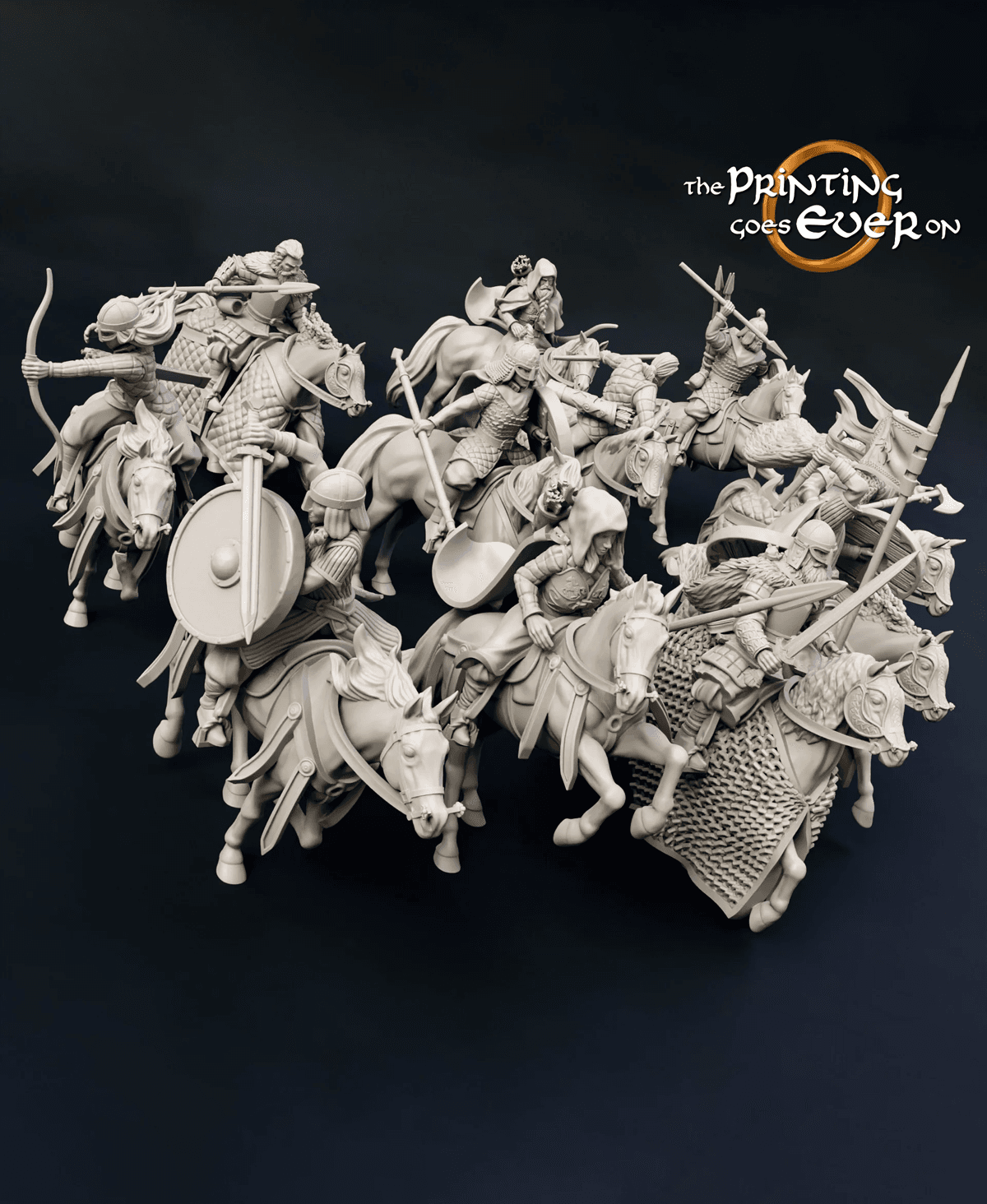 Modular Ridermercia Riders 3d model