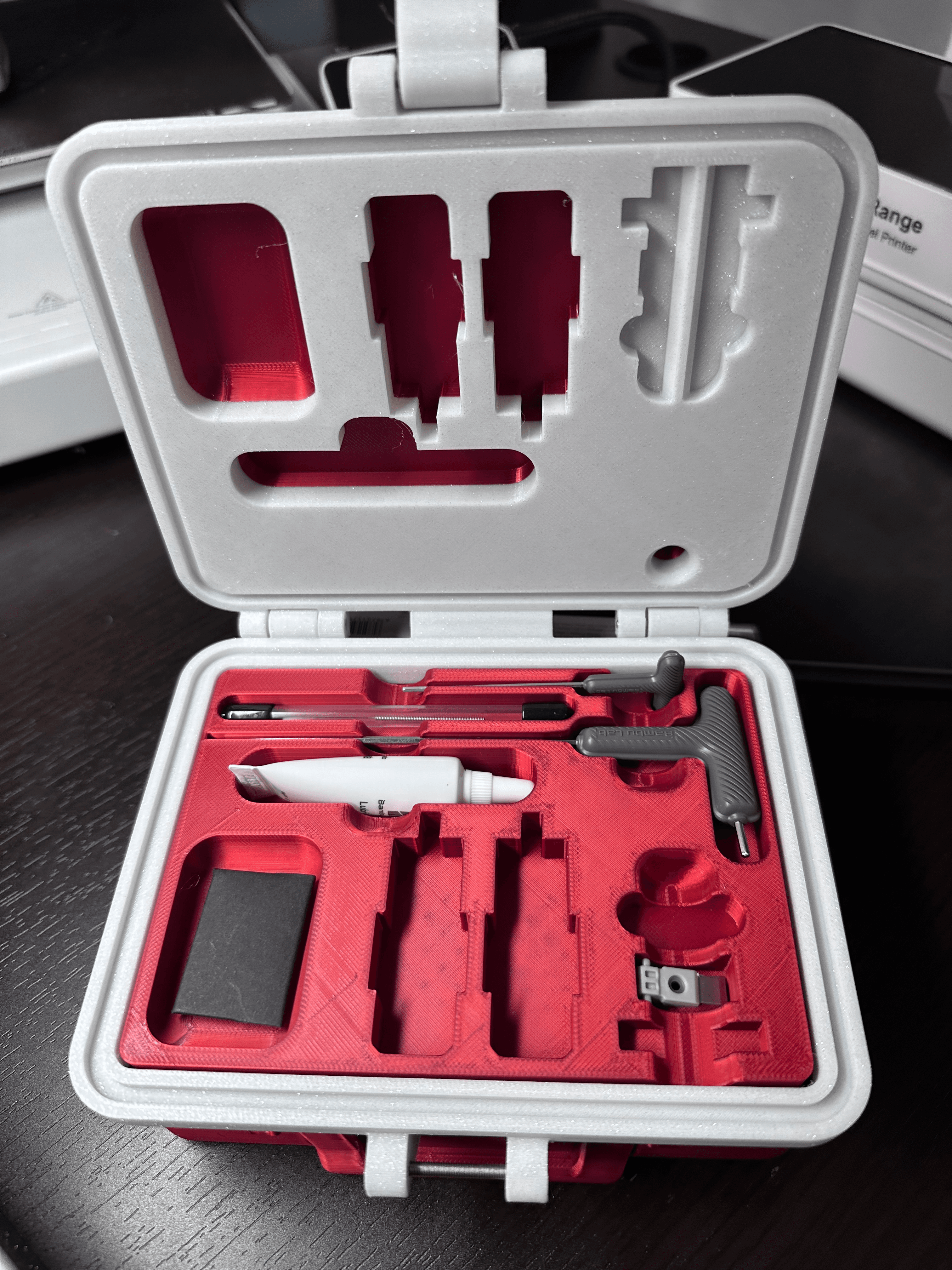 BAMBULAB A1 TOOL BOX FOR ALL THE INCLUDED PARTS AND TOOLS 3d model