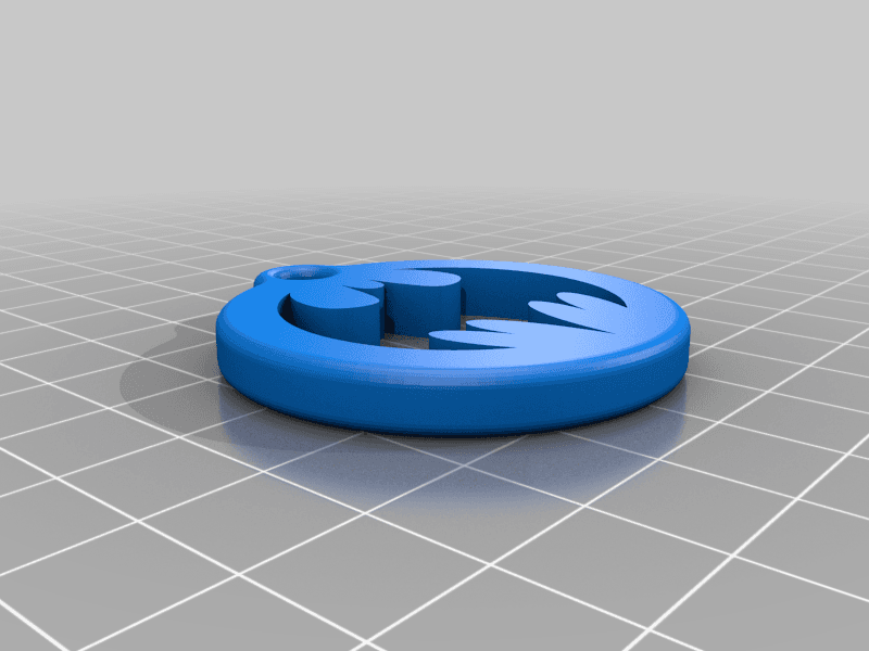 Batman Keychain 3d model