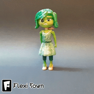 Flexi Print-in-Place Disgust  3d model