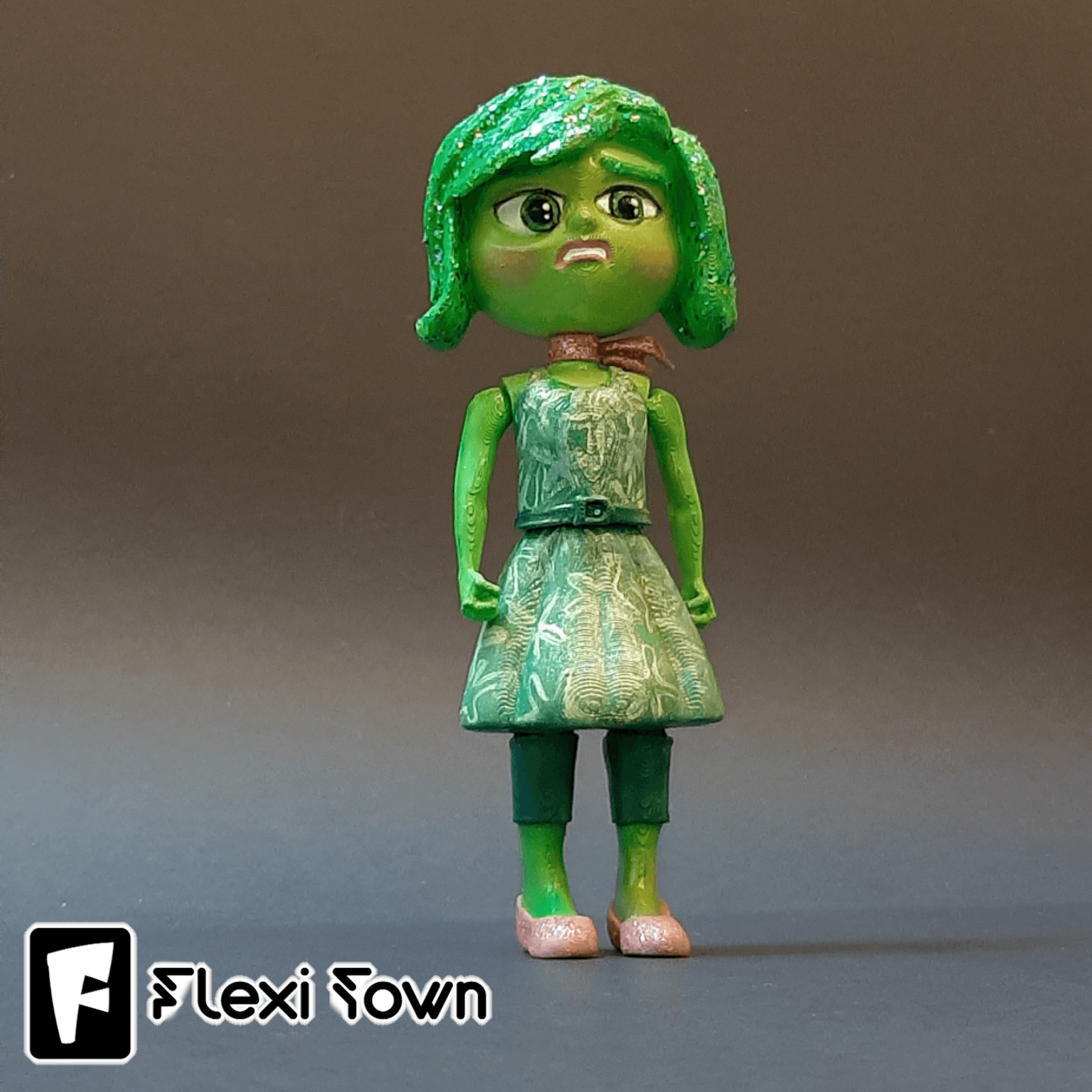 Flexi Print-in-Place Disgust  3d model