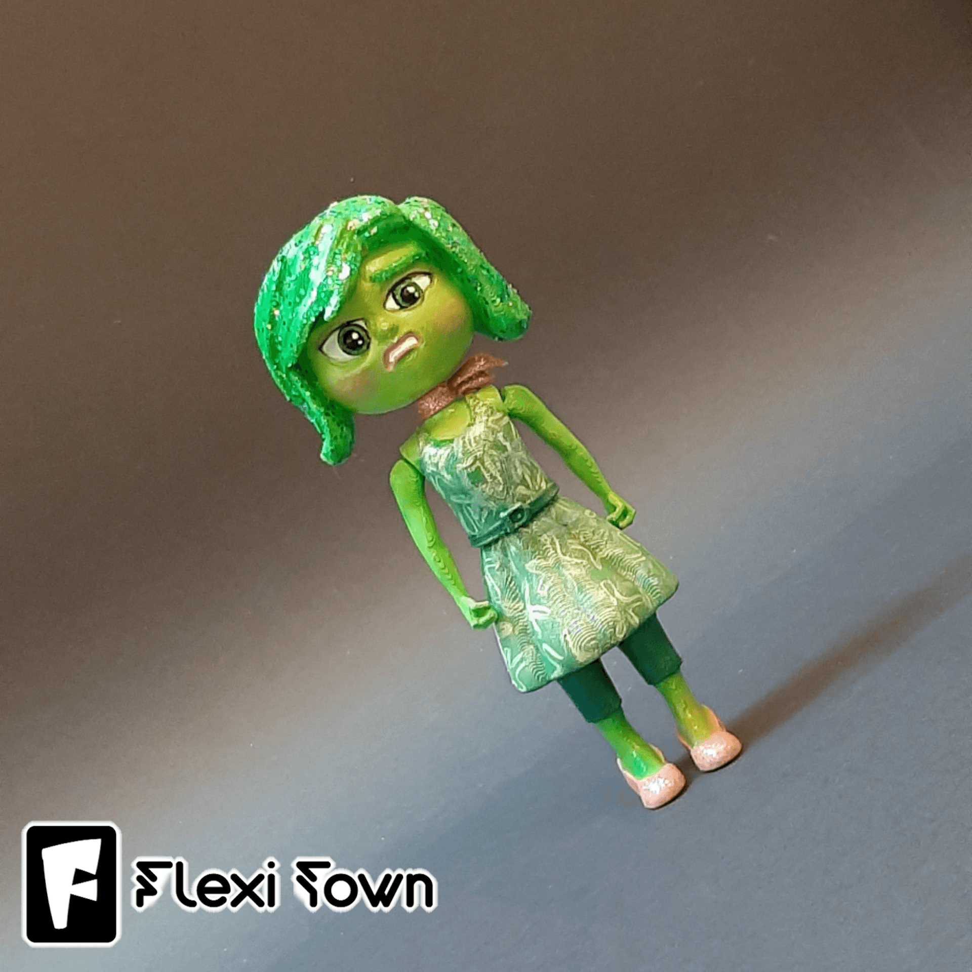 Flexi Print-in-Place Disgust  3d model