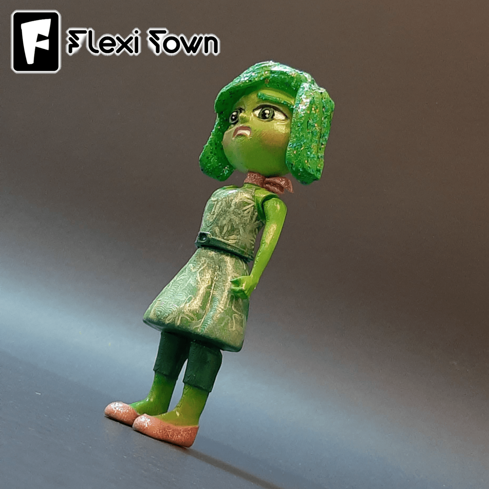 Flexi Print-in-Place Disgust  3d model