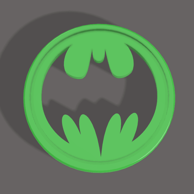 Batman Coin 3d model