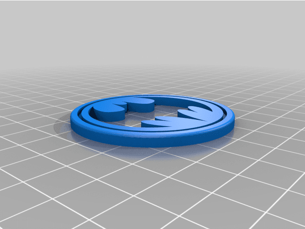 Batman Coin 3d model