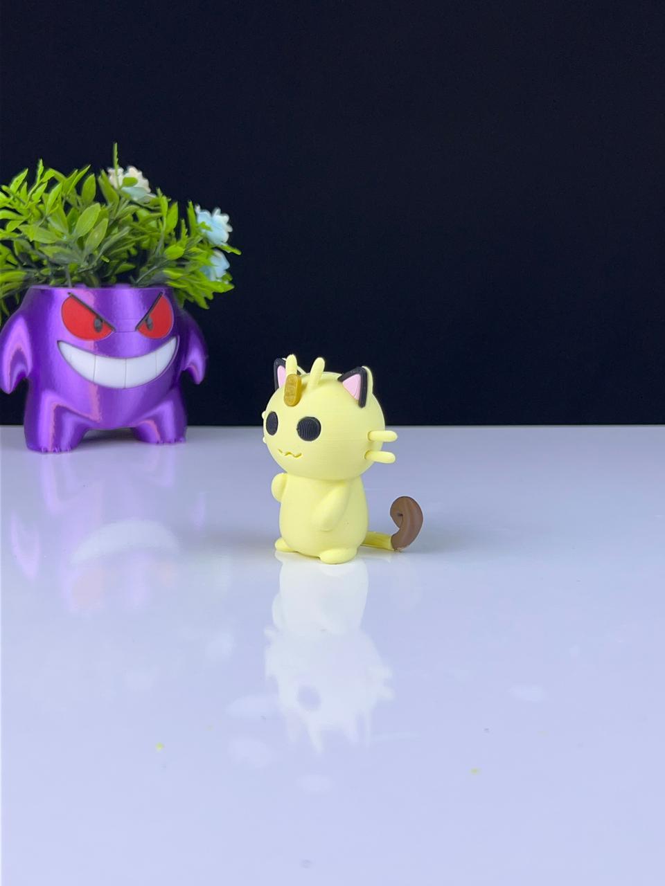 Kawaii Meowth - Multipart 3d model