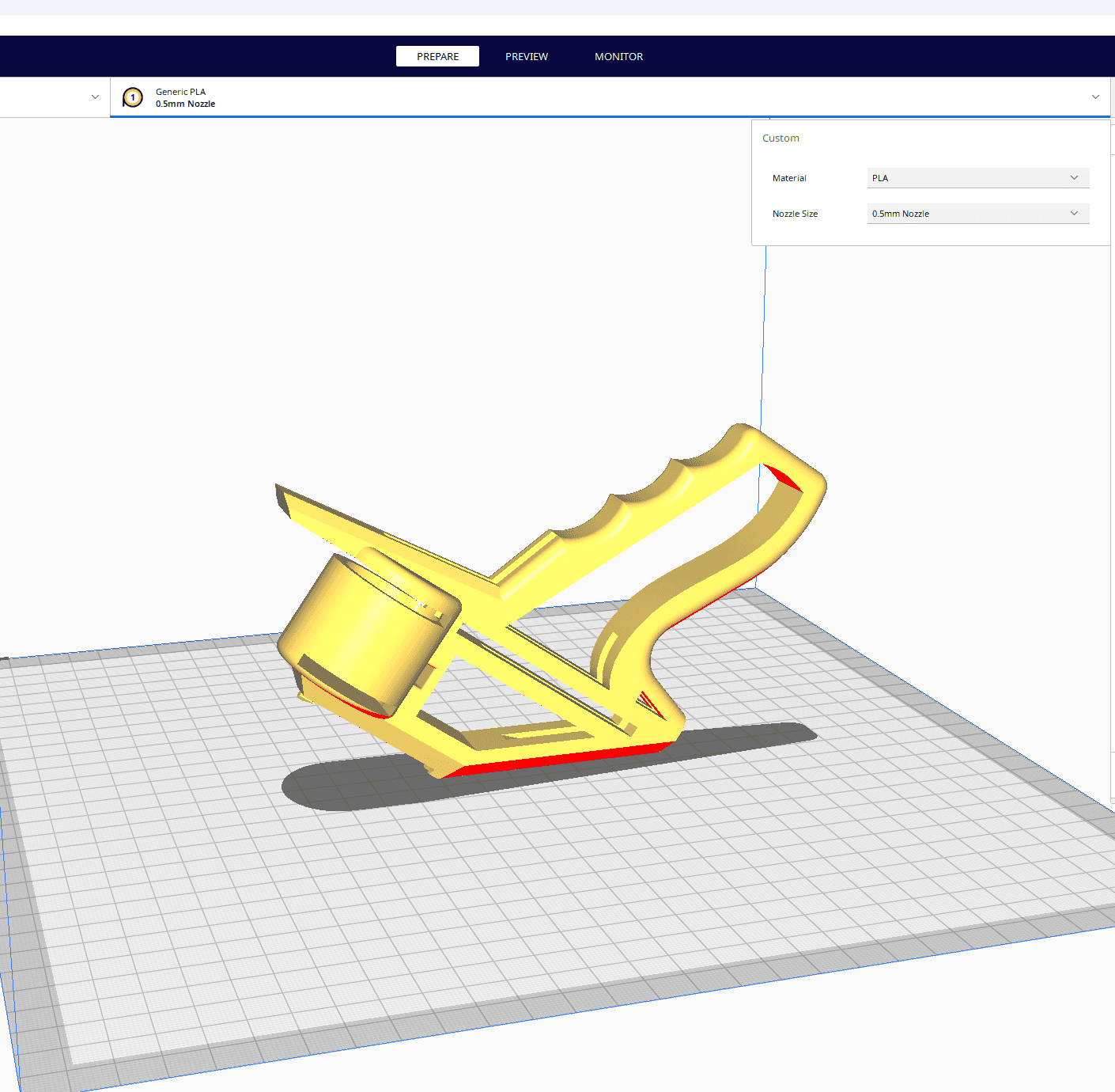 Nitro Disk Launcher 3d model