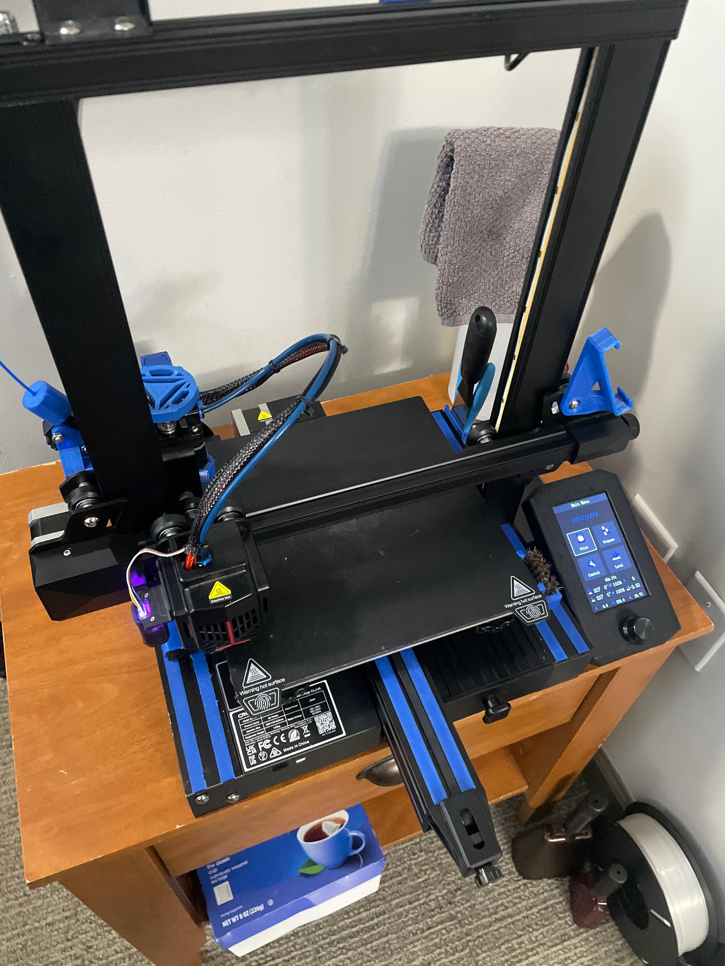 Ender 3 Extrusion Slot Fillers 3d model