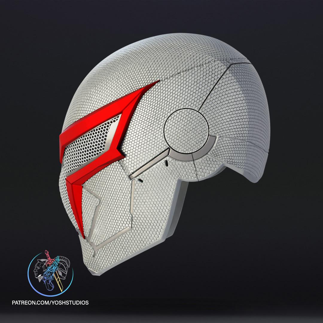 Spiderman 2099 White Venom Mask 3d Print File STL PS4 3d model