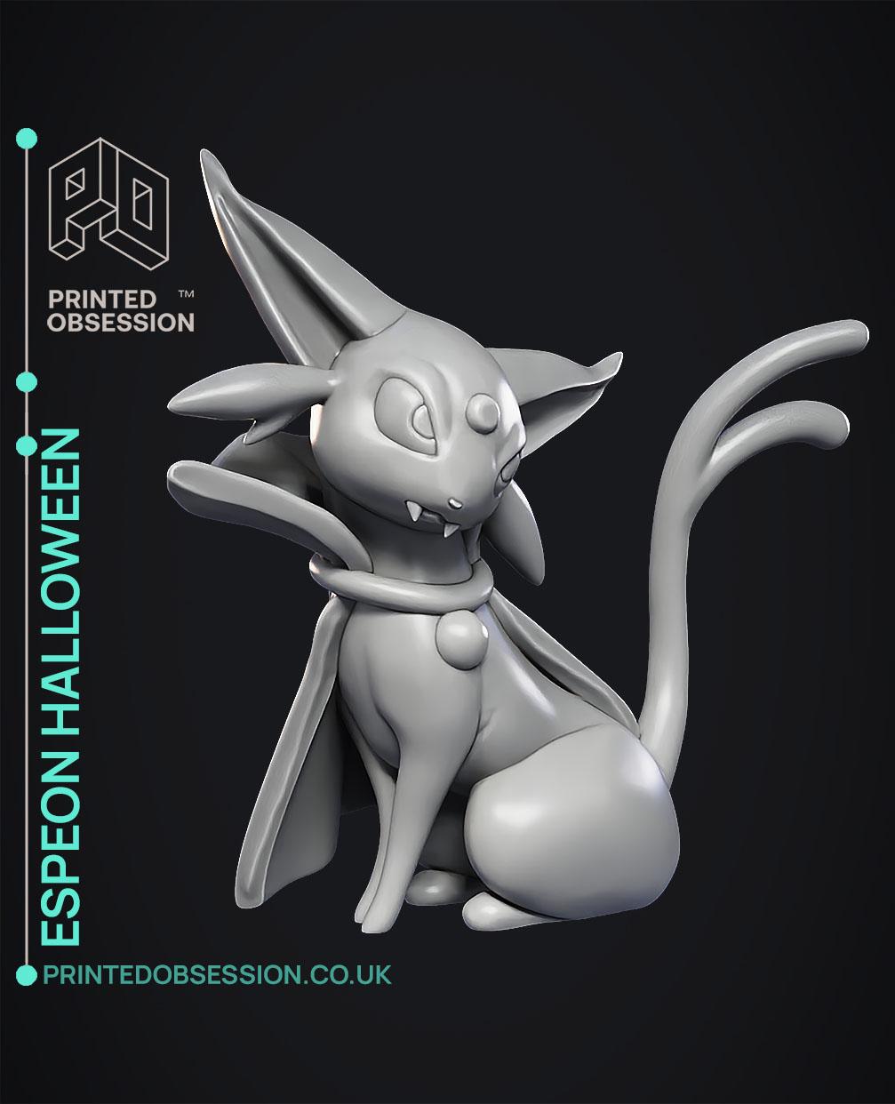 Espeon halloween - Pokemon - Fan Art 3d model