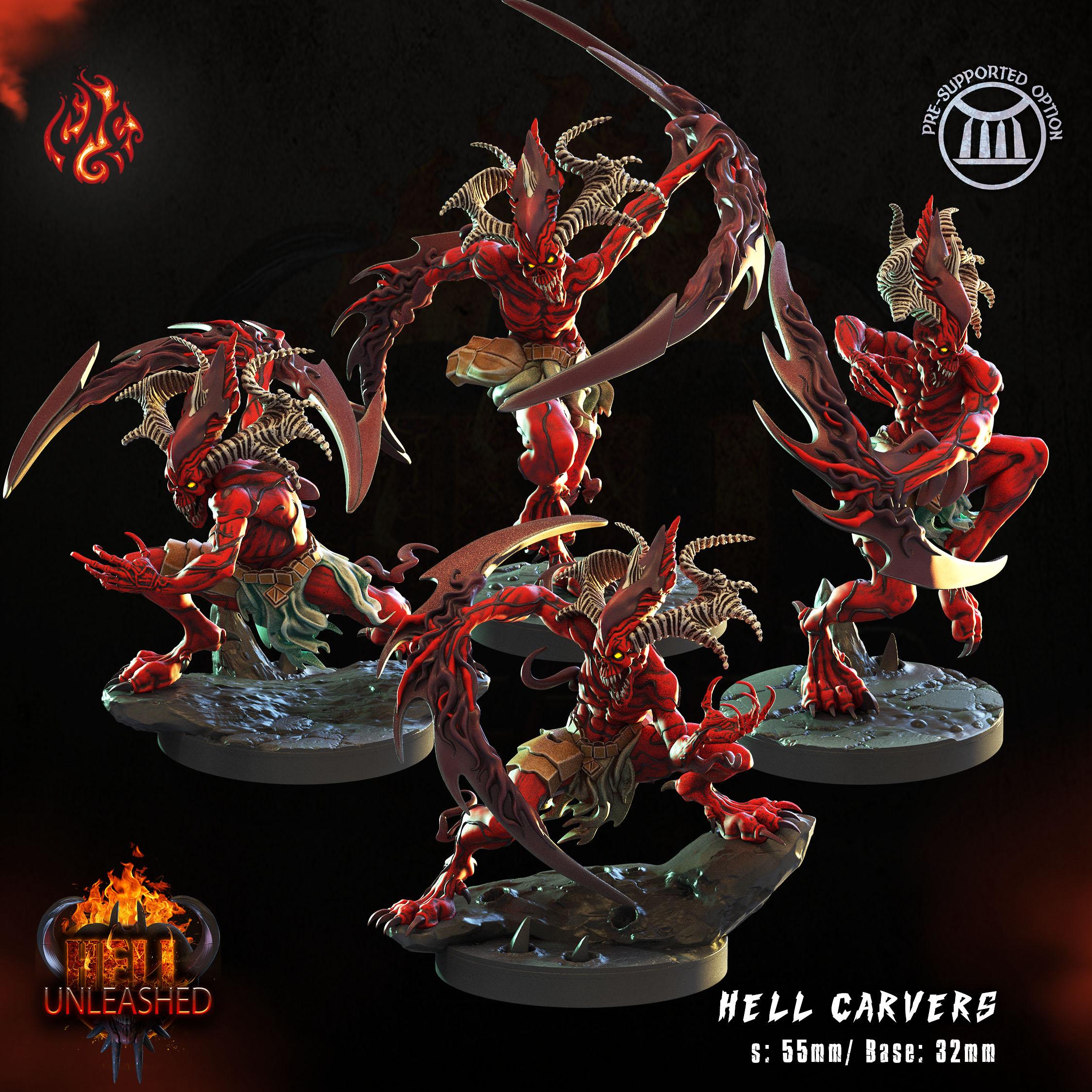 Hell Carvers 3d model