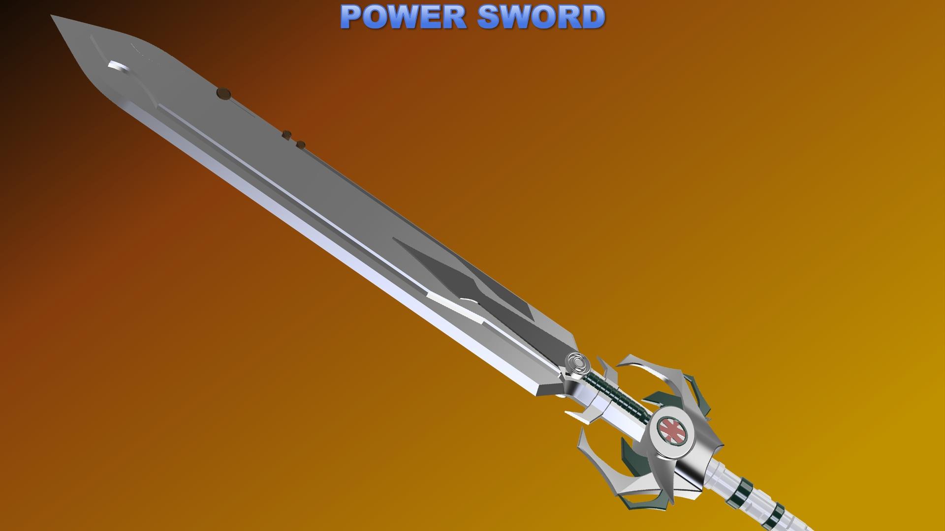 HE-MAN Power Sword 2002 (Life Size) 3d model