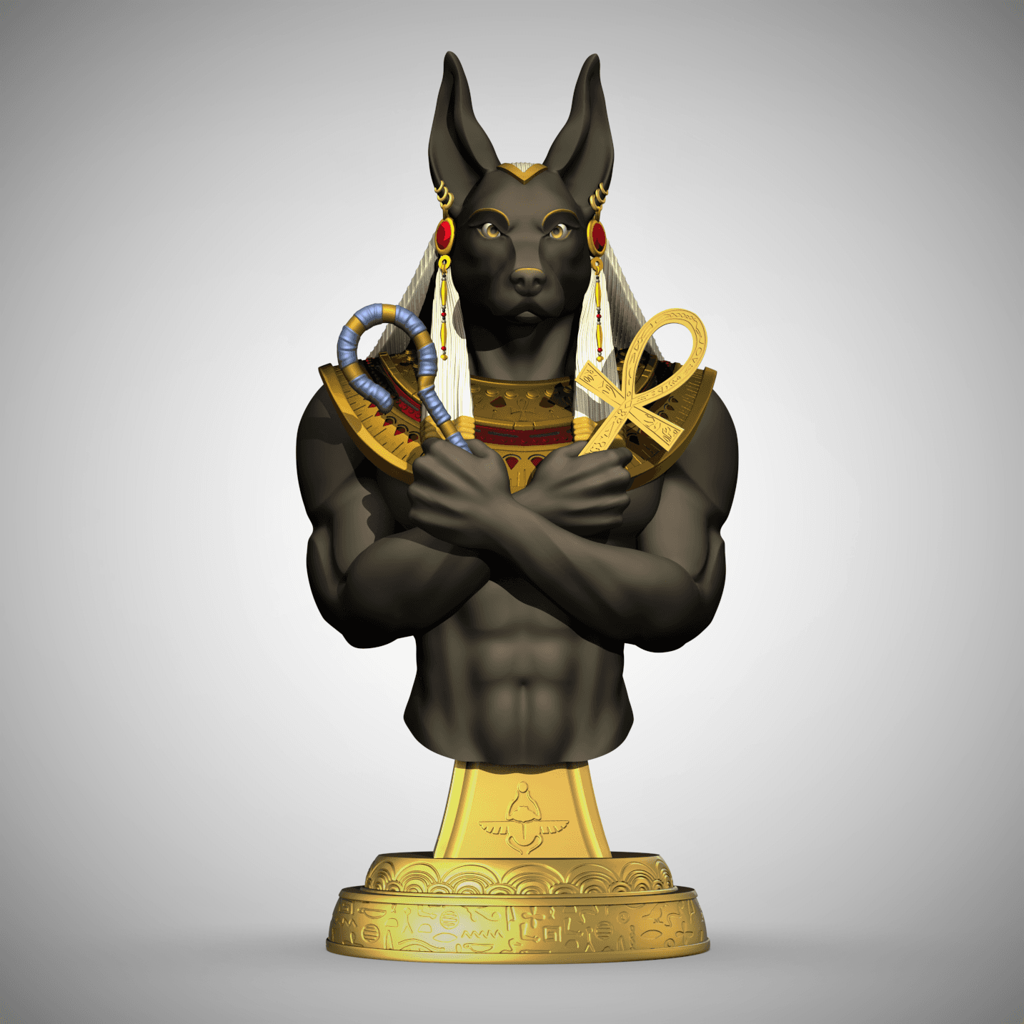 Anubis 3d model