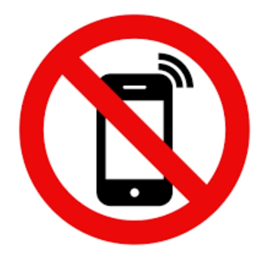 No Cellphone Sign 3D 3d model