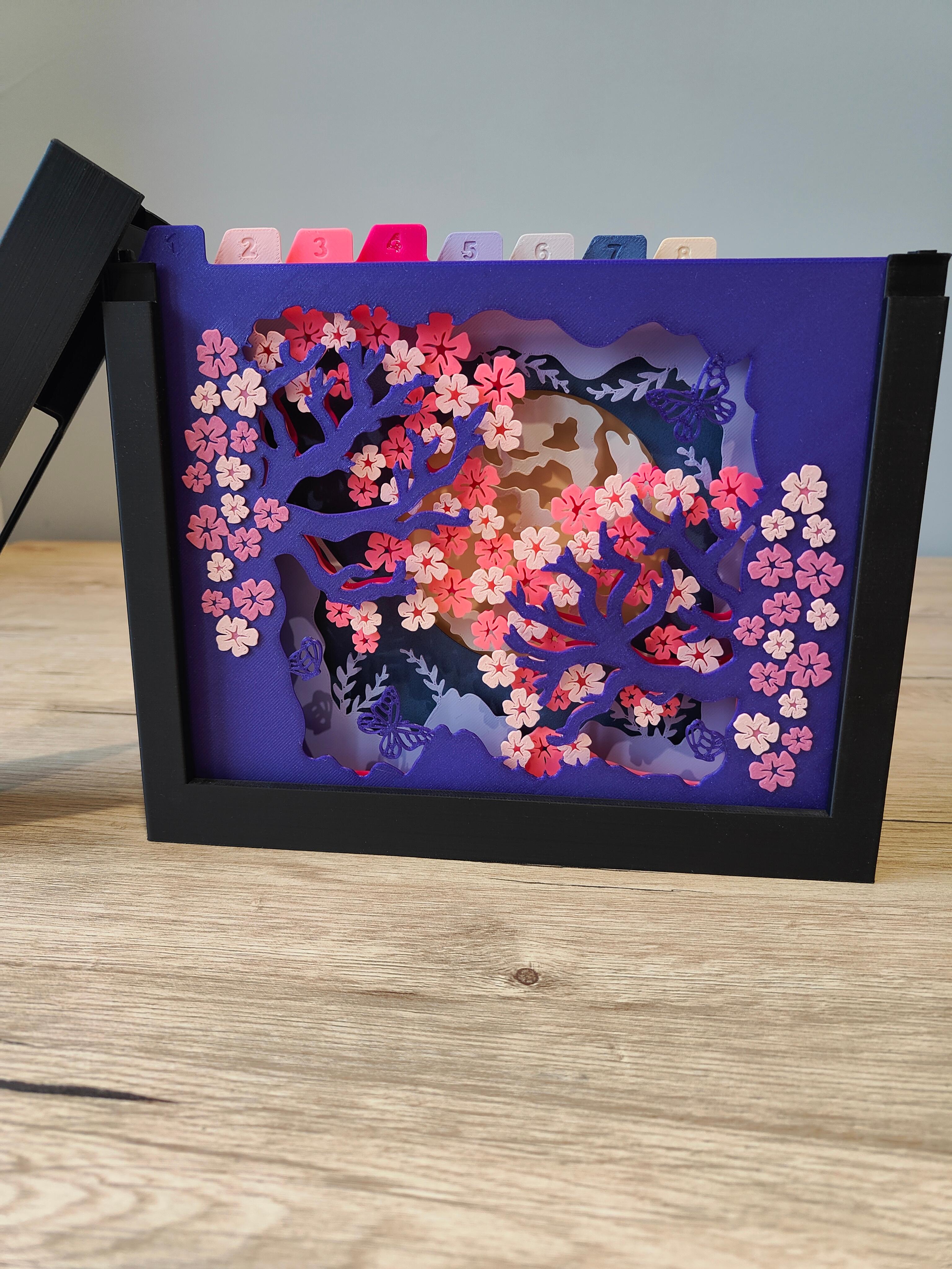 Sakura Shadow Box (A) 🌸 3d model