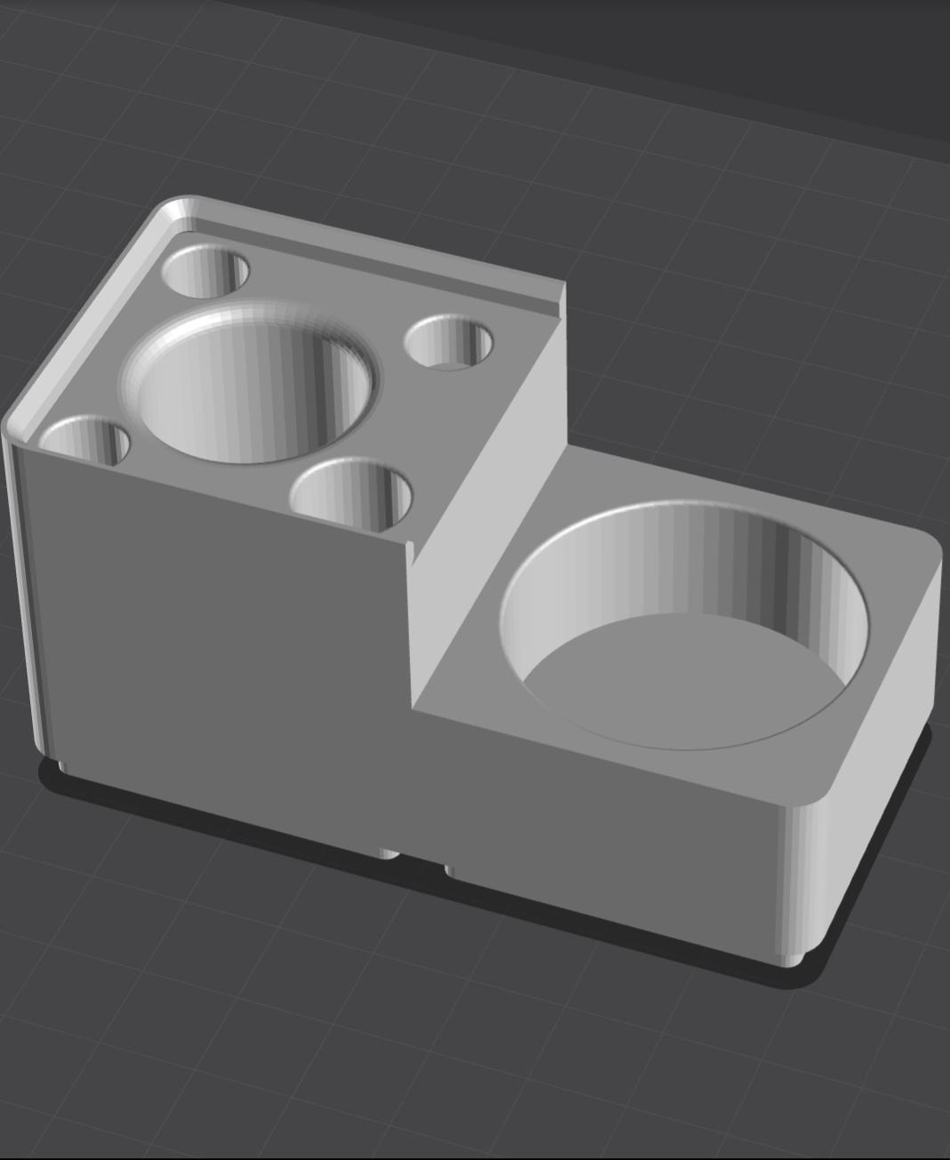 Weller Portasol Gridfinity Bin (V2) 3d model