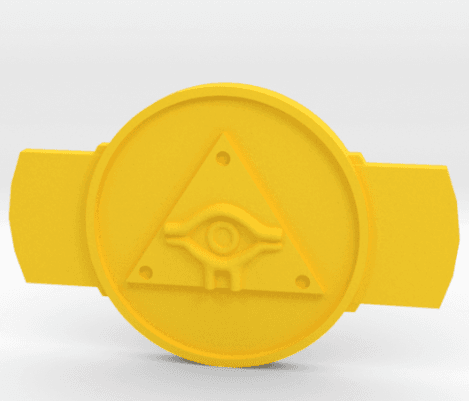 BEYBLADE MILLENNIUM RING | COMPLETE | YUGIOH SERIES 3d model