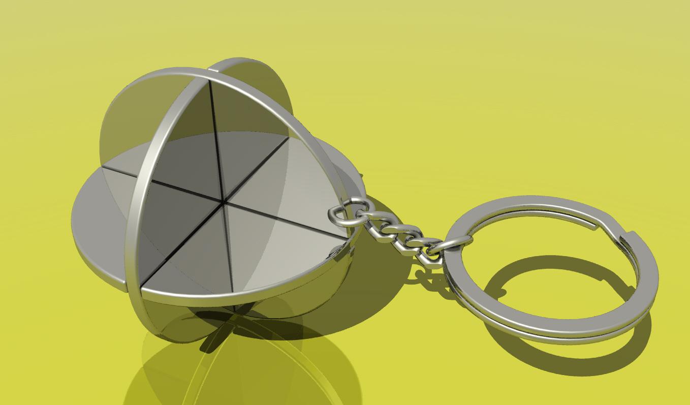 keyRing.stl 3d model