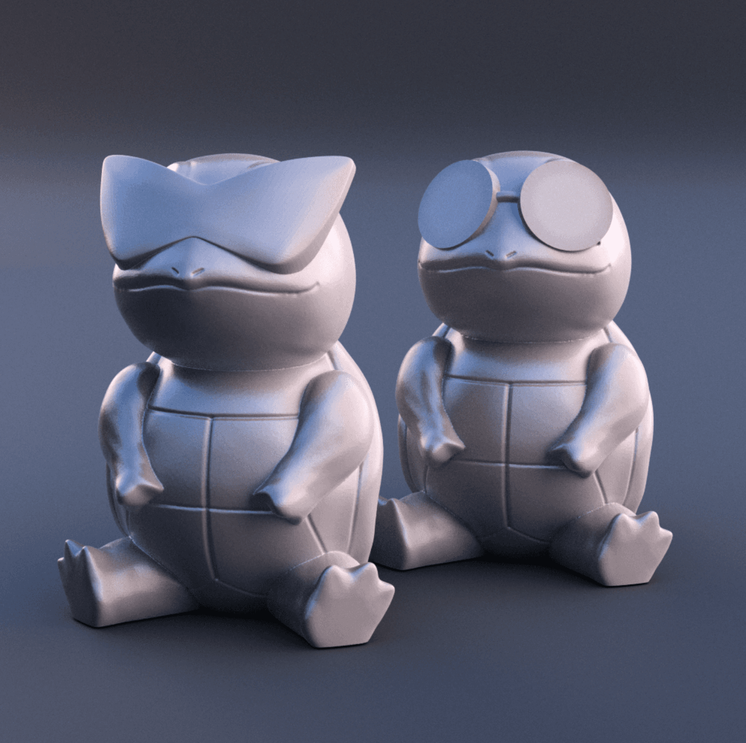 007. Squirtle Squad 3d model