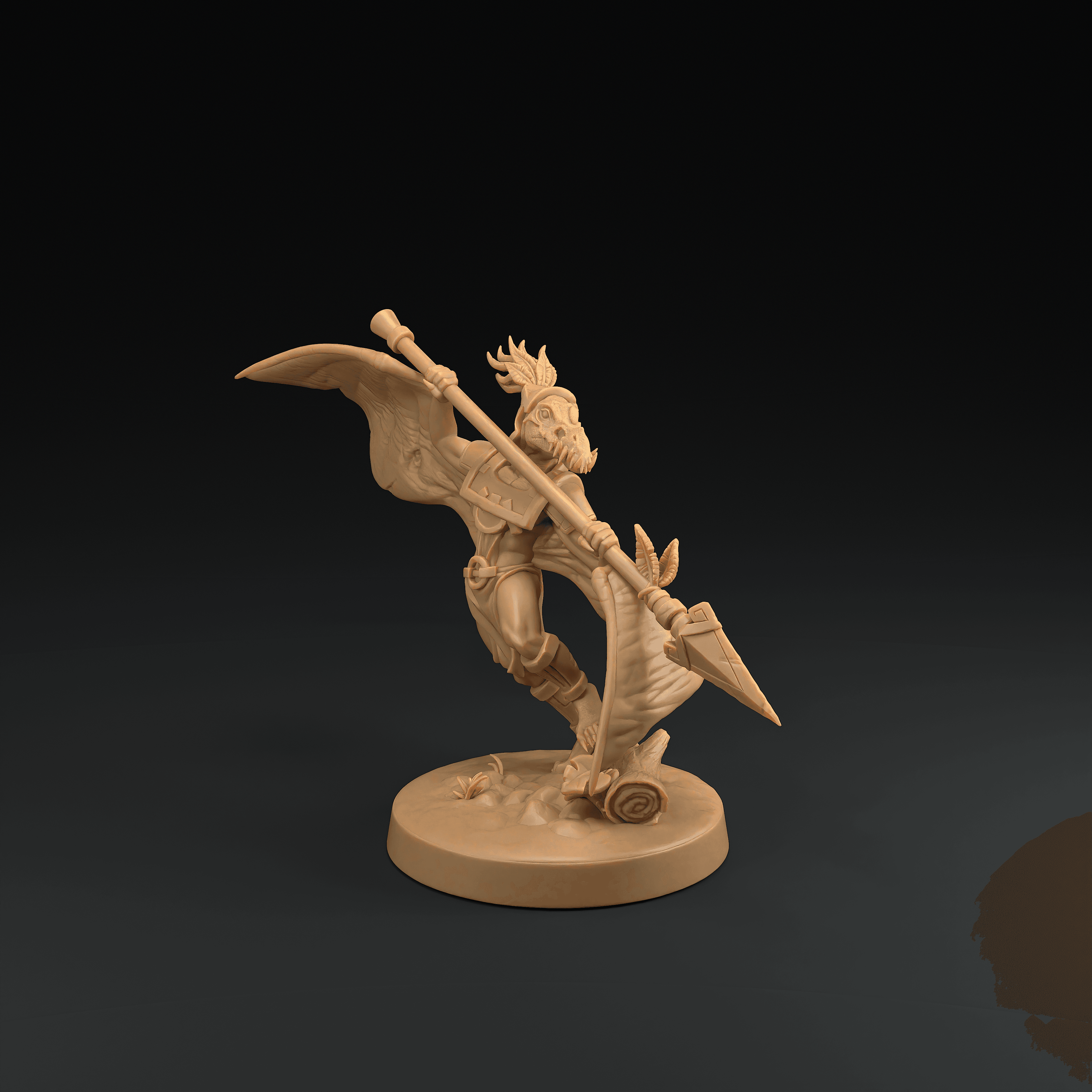 Pteranodon Saurian 3d model