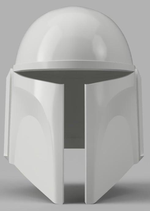 Death Watch Mandalorian Helmet Star Wars 3d model