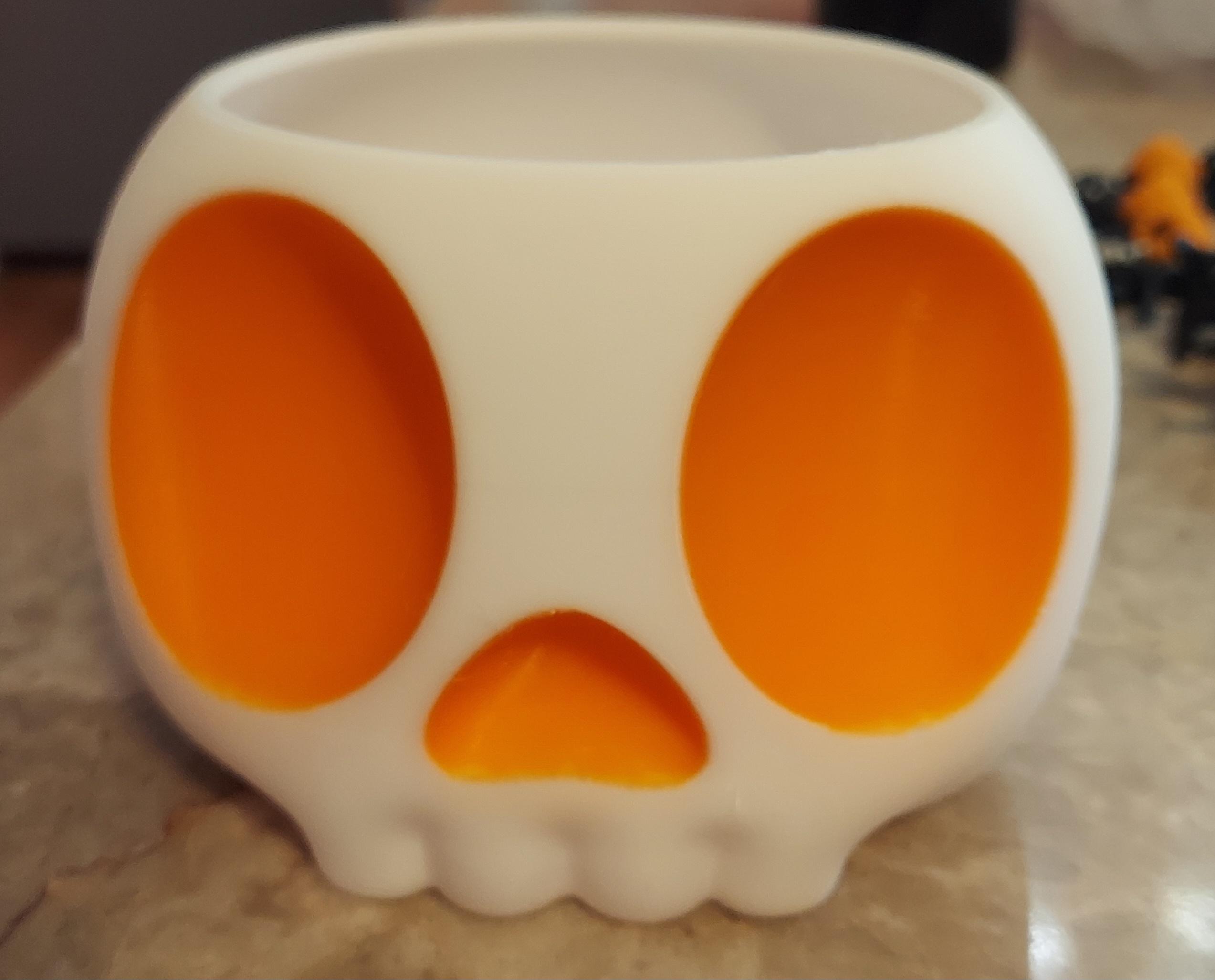 Skull Bin 3d model