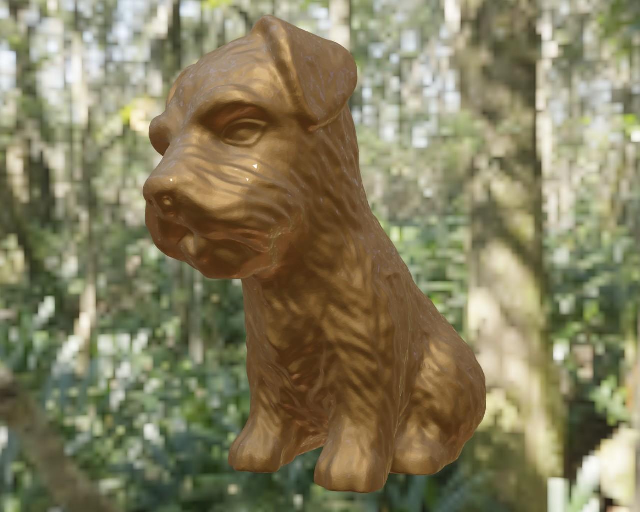 Dog free 3d model