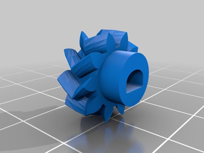 Venetian Blind Servo gears 3d model