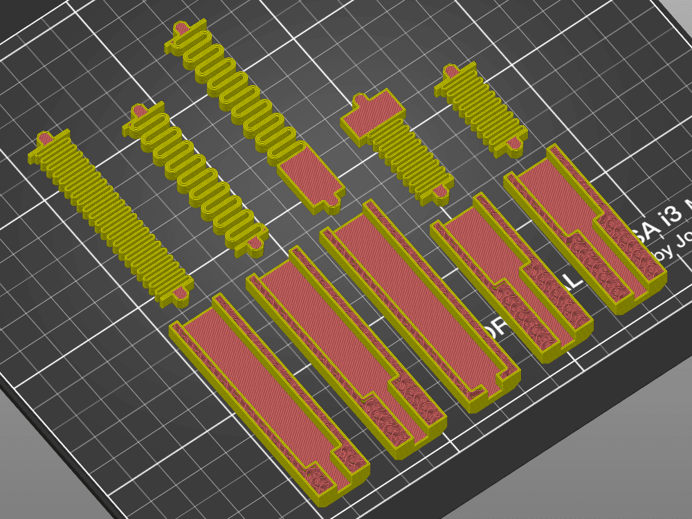 Parametric Bobblehead Springs 3d model