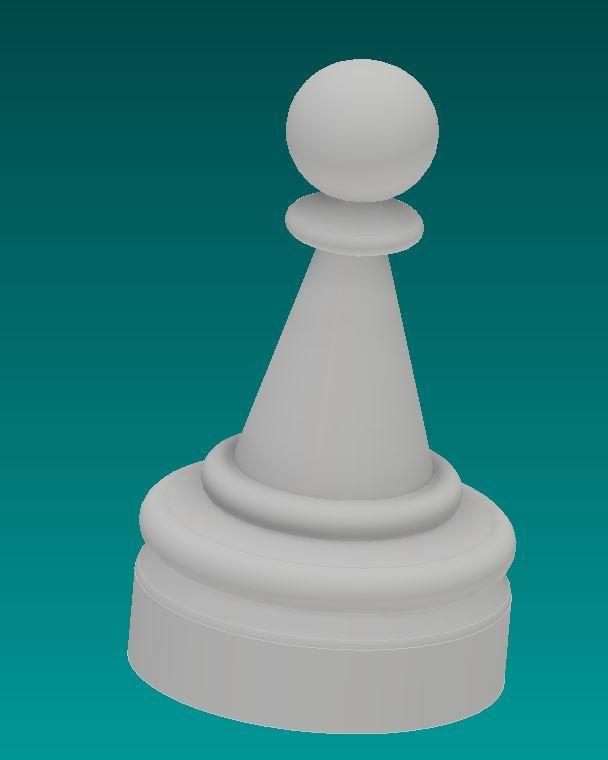 Chess Pawn 3d model