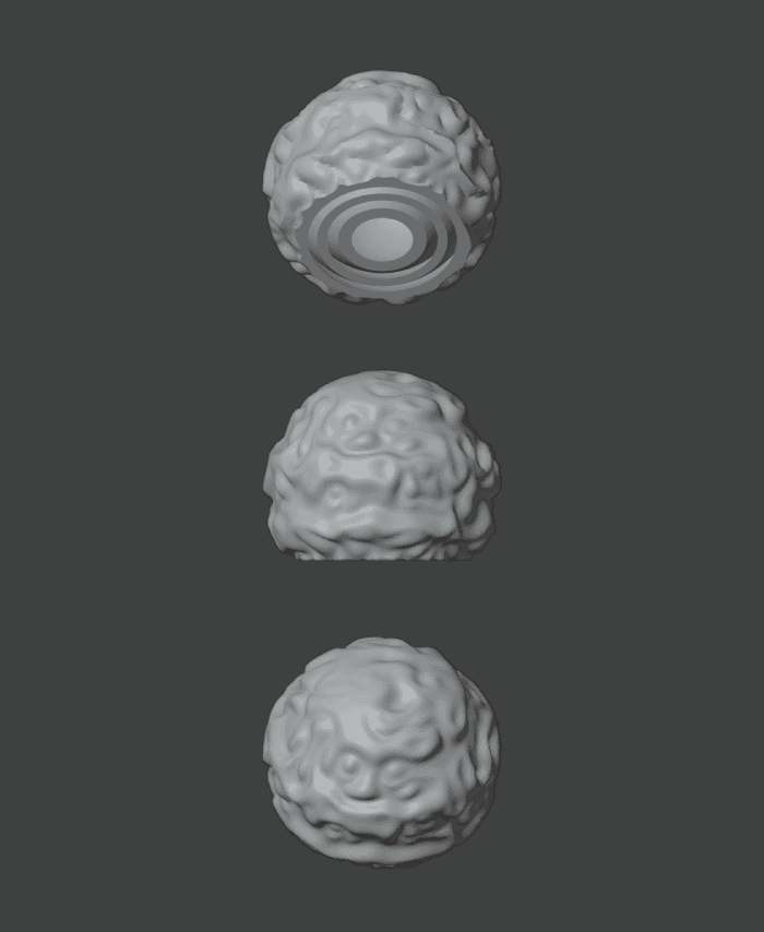 Fidget Orb Ball ( Warped Pattern ) 3d model