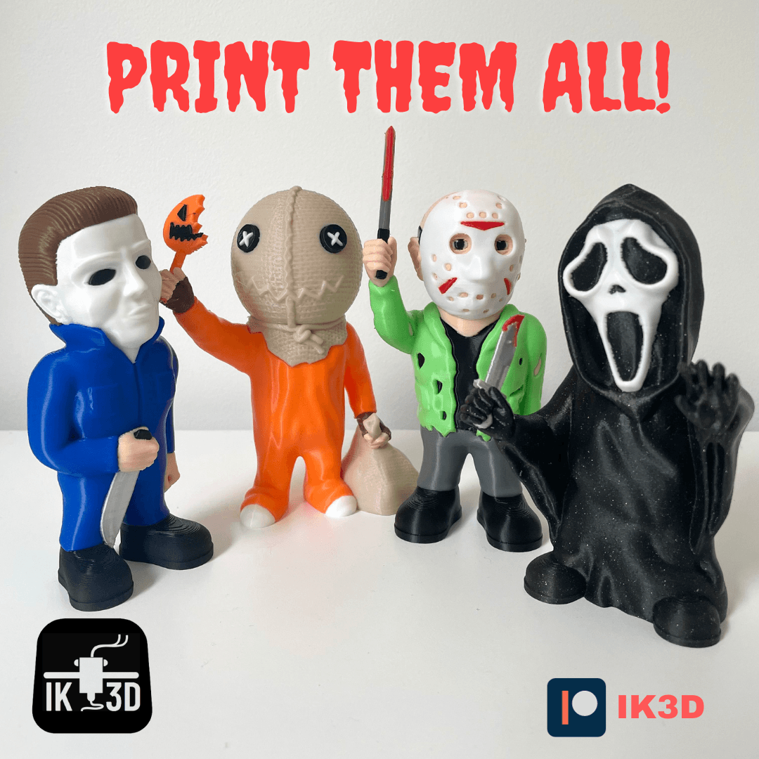 Michael Myers Halloween / Horror Mini / 3MF Included / No Supports 3d model