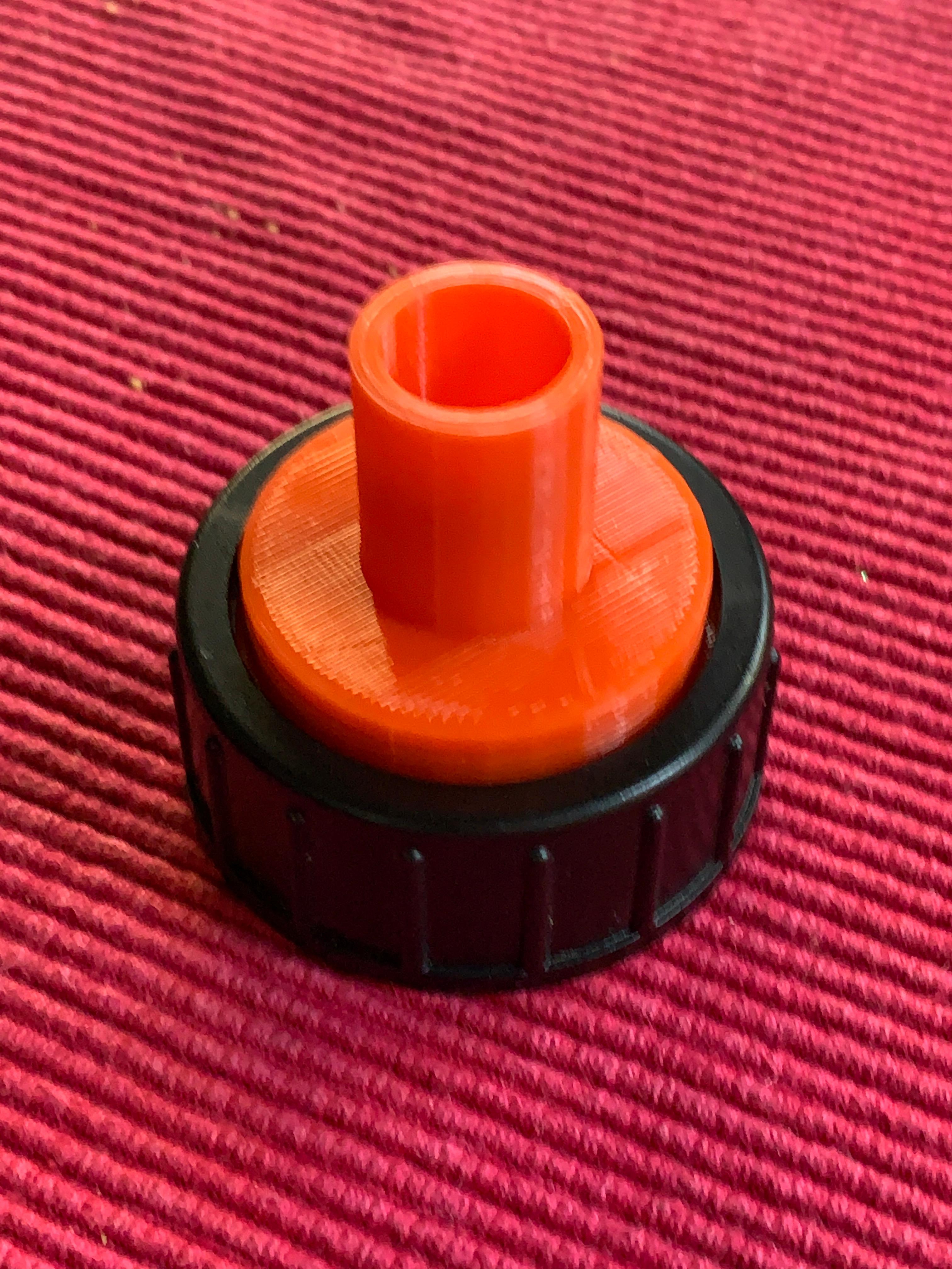 Pump hose adapter 3d model