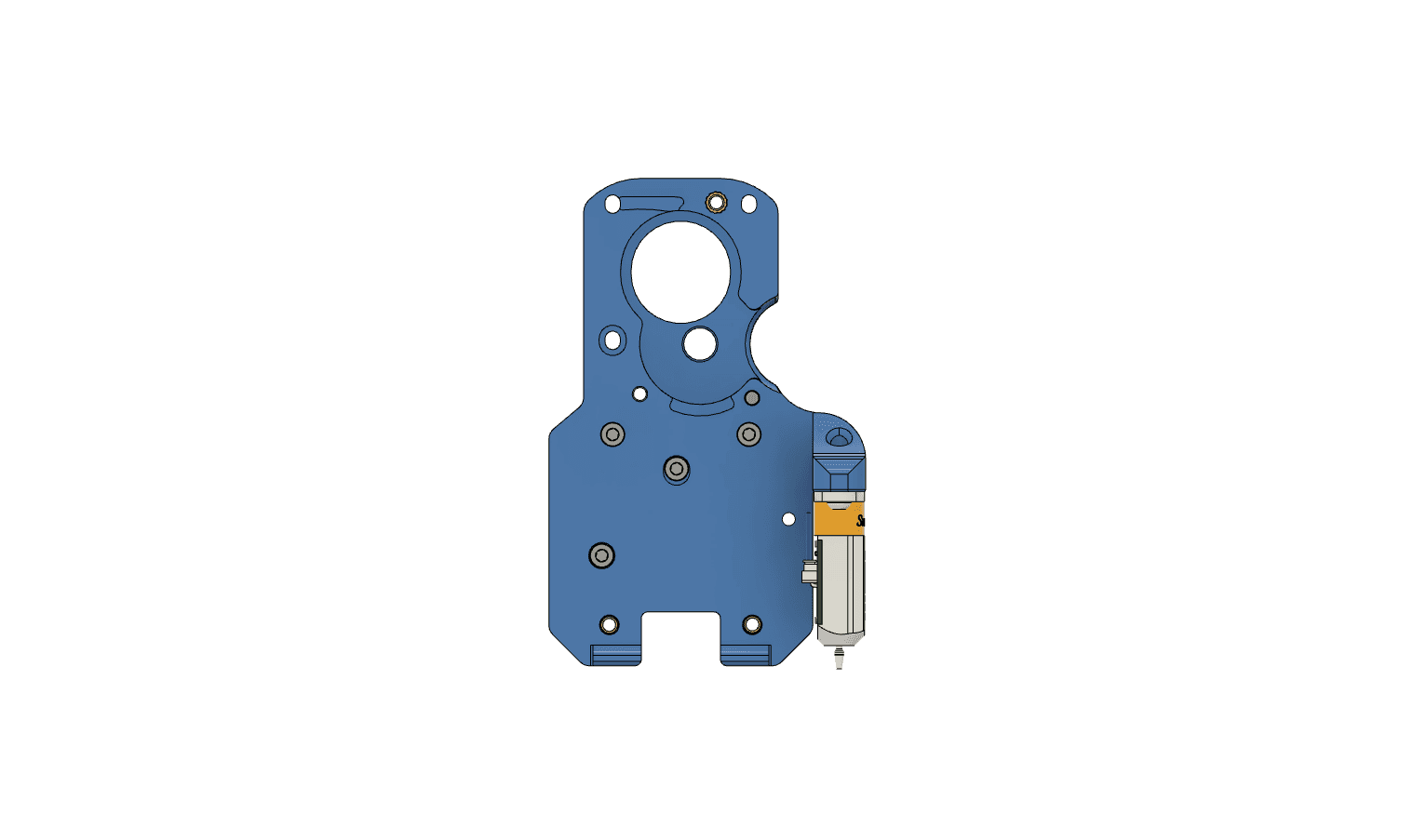 Afterburner Creality Adaptor Bltouch 3d model