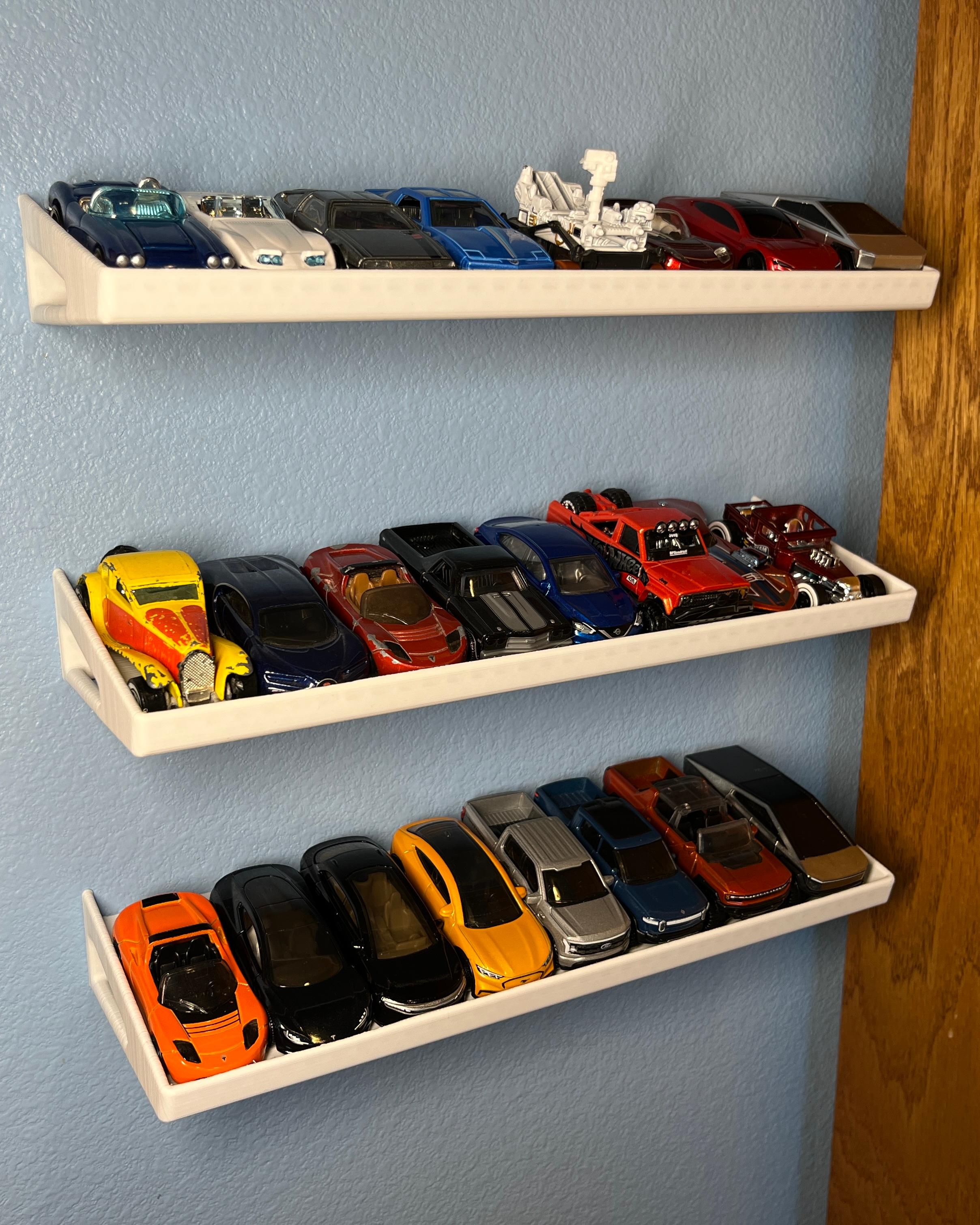 1:64 Die-Cast Car Shelf 3d model