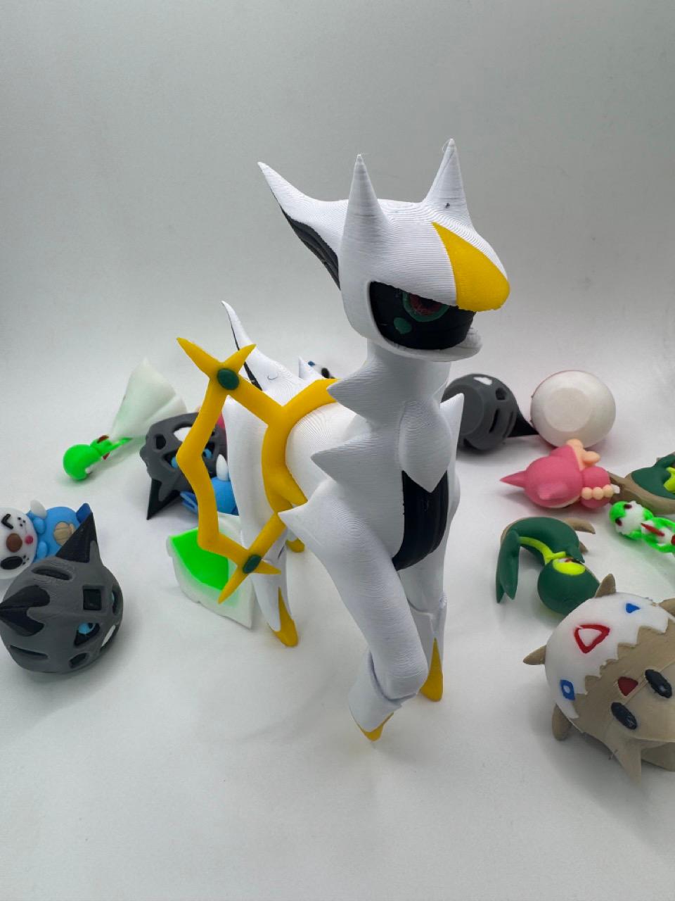 Arceus Pokemon (3MF included) 3d model