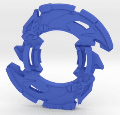 BEYBLADE DRANZER G | COMPLETE | PLASTIC GEN SERIES 3d model