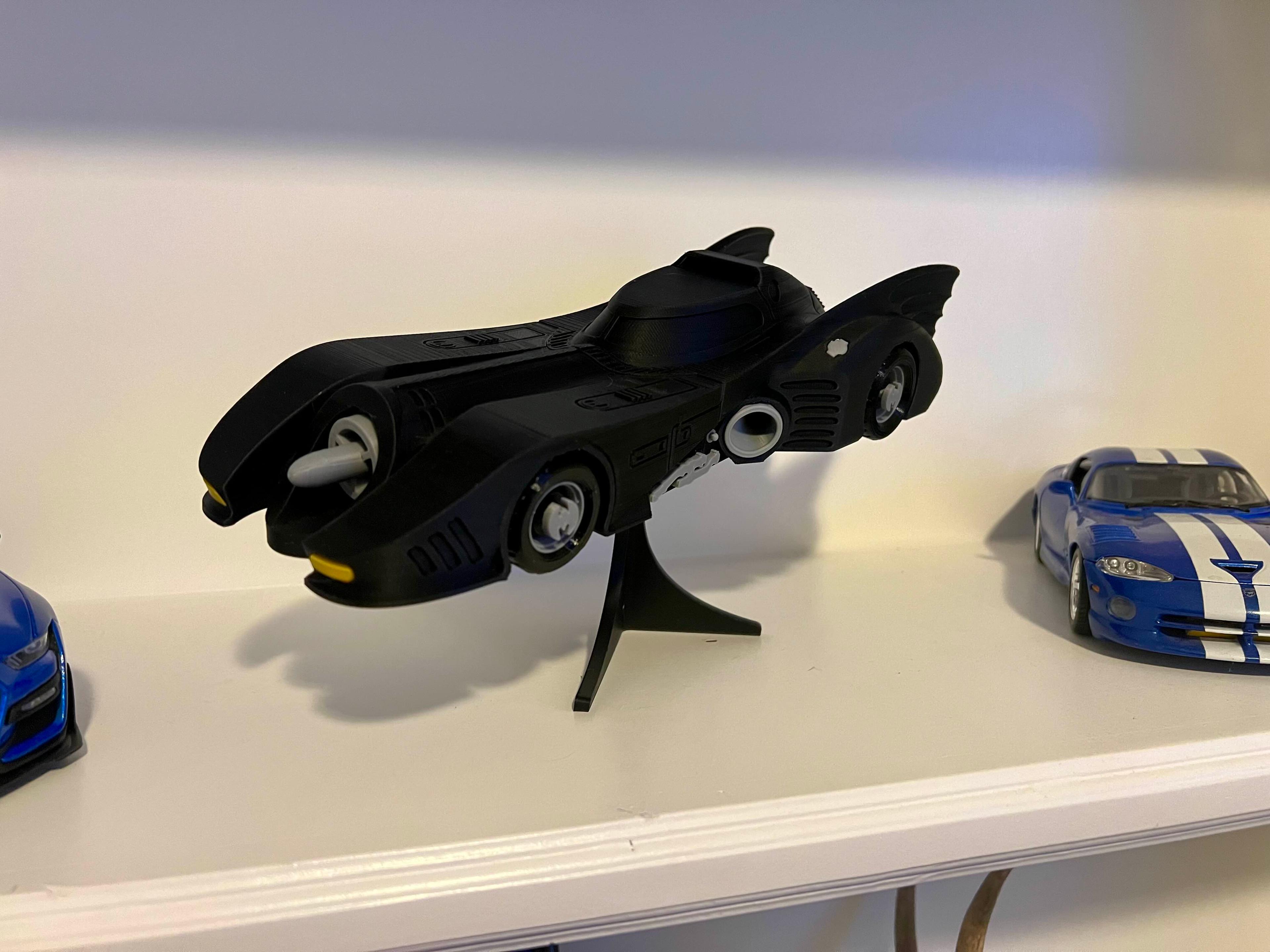 1989 Batmobile Kit (No Support, No AMS, No Glue) 3d model