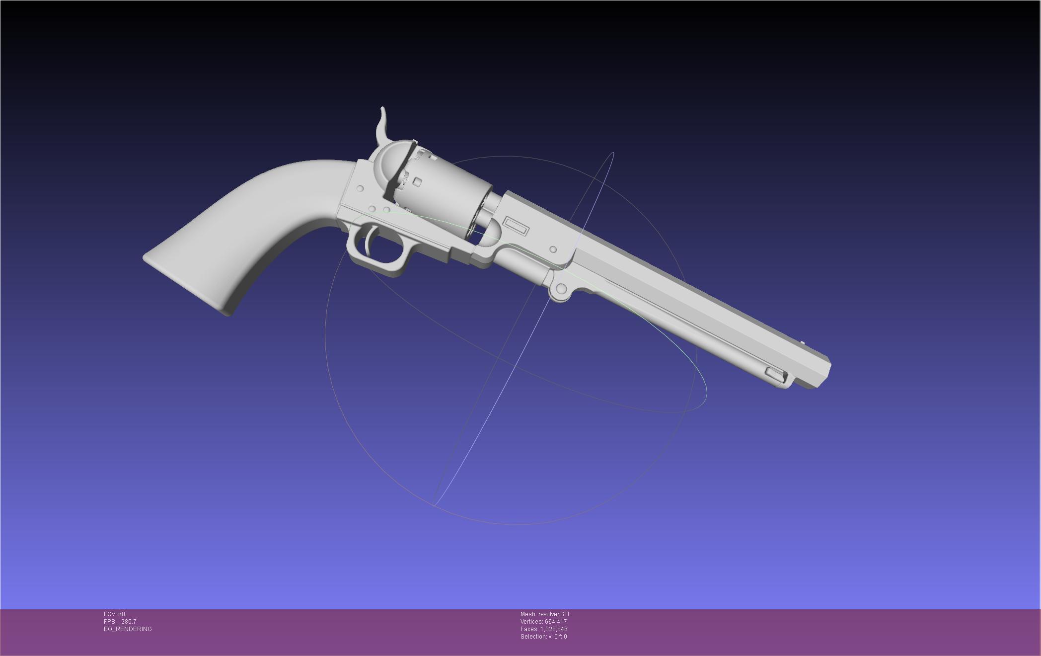 Murder Drones Tessa Revolver 3d model